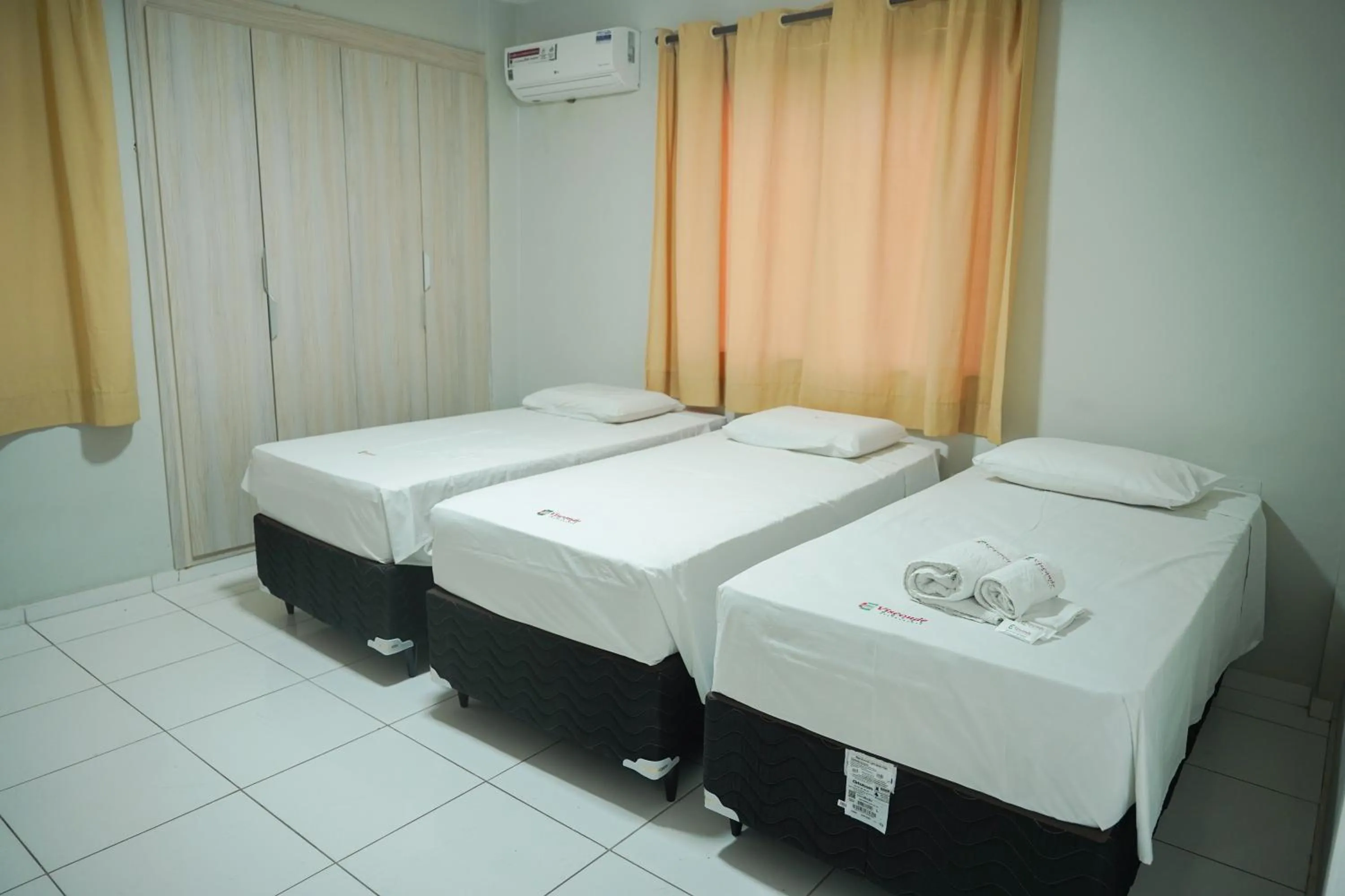 Bed in Hotel Visconde