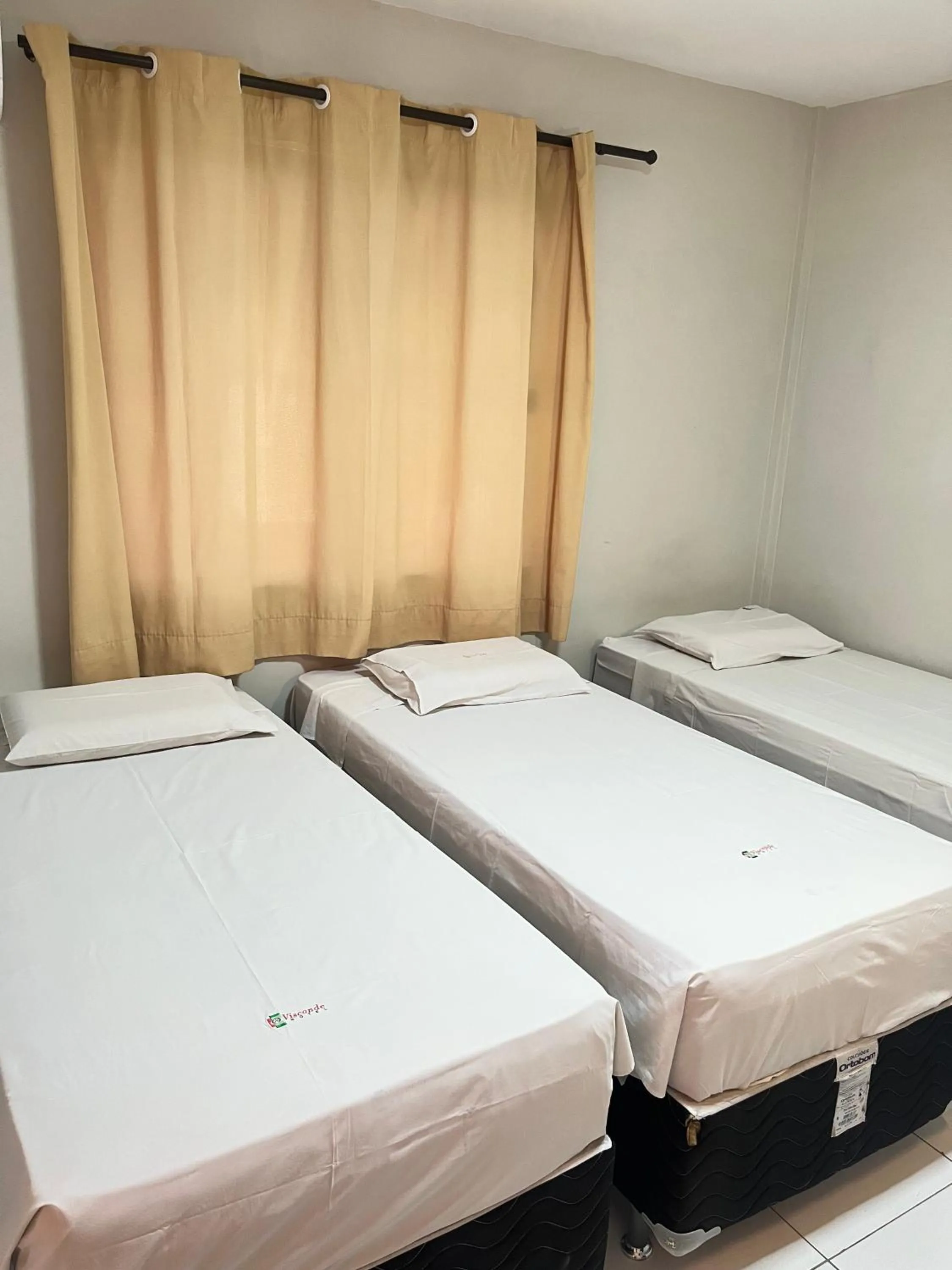 Bed in Hotel Visconde