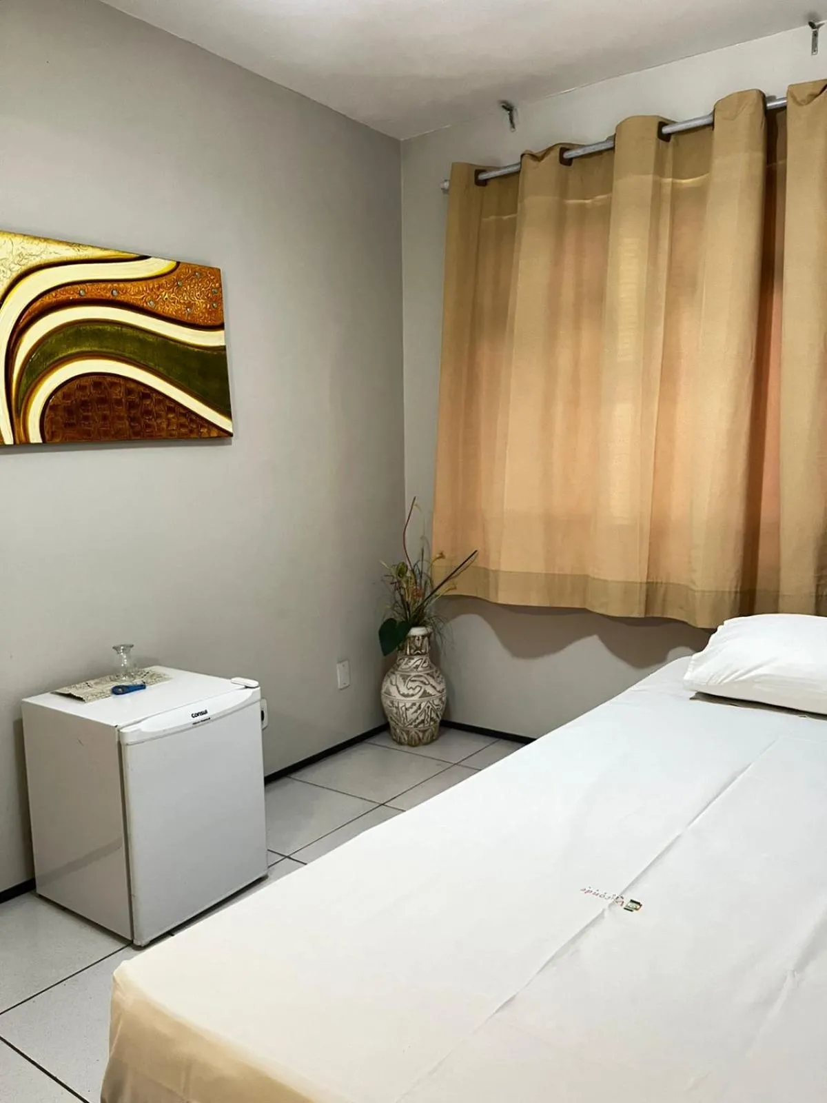 Bed in Hotel Visconde