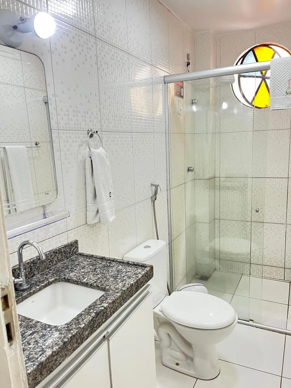 Bathroom in Hotel Visconde