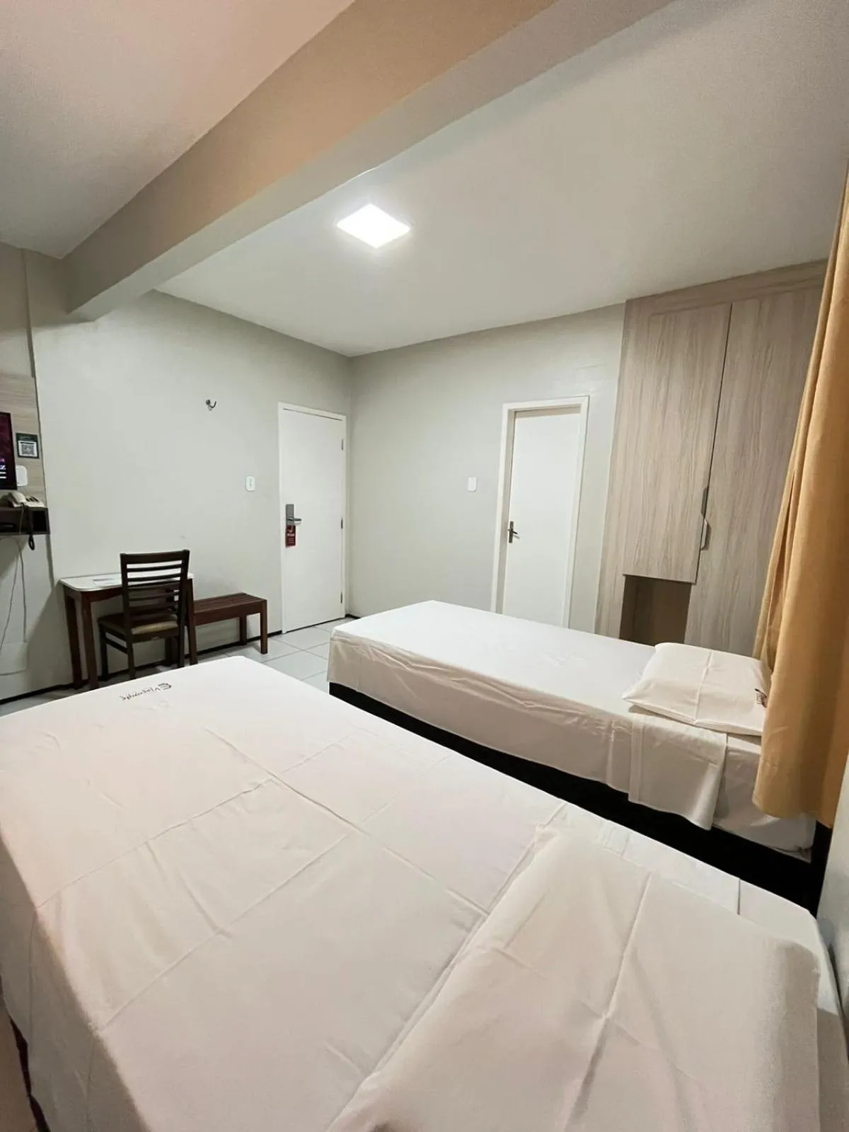 Bed in Hotel Visconde