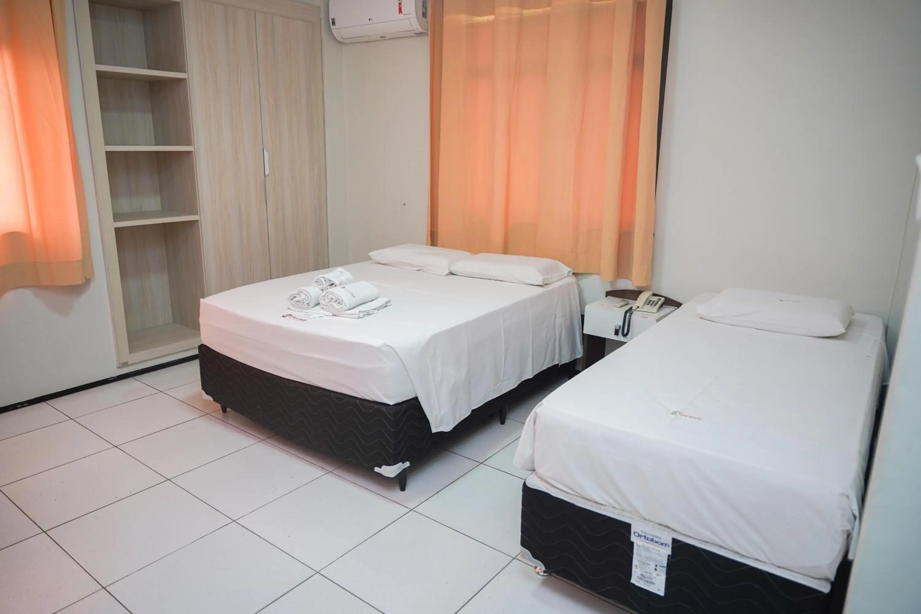 Bed in Hotel Visconde
