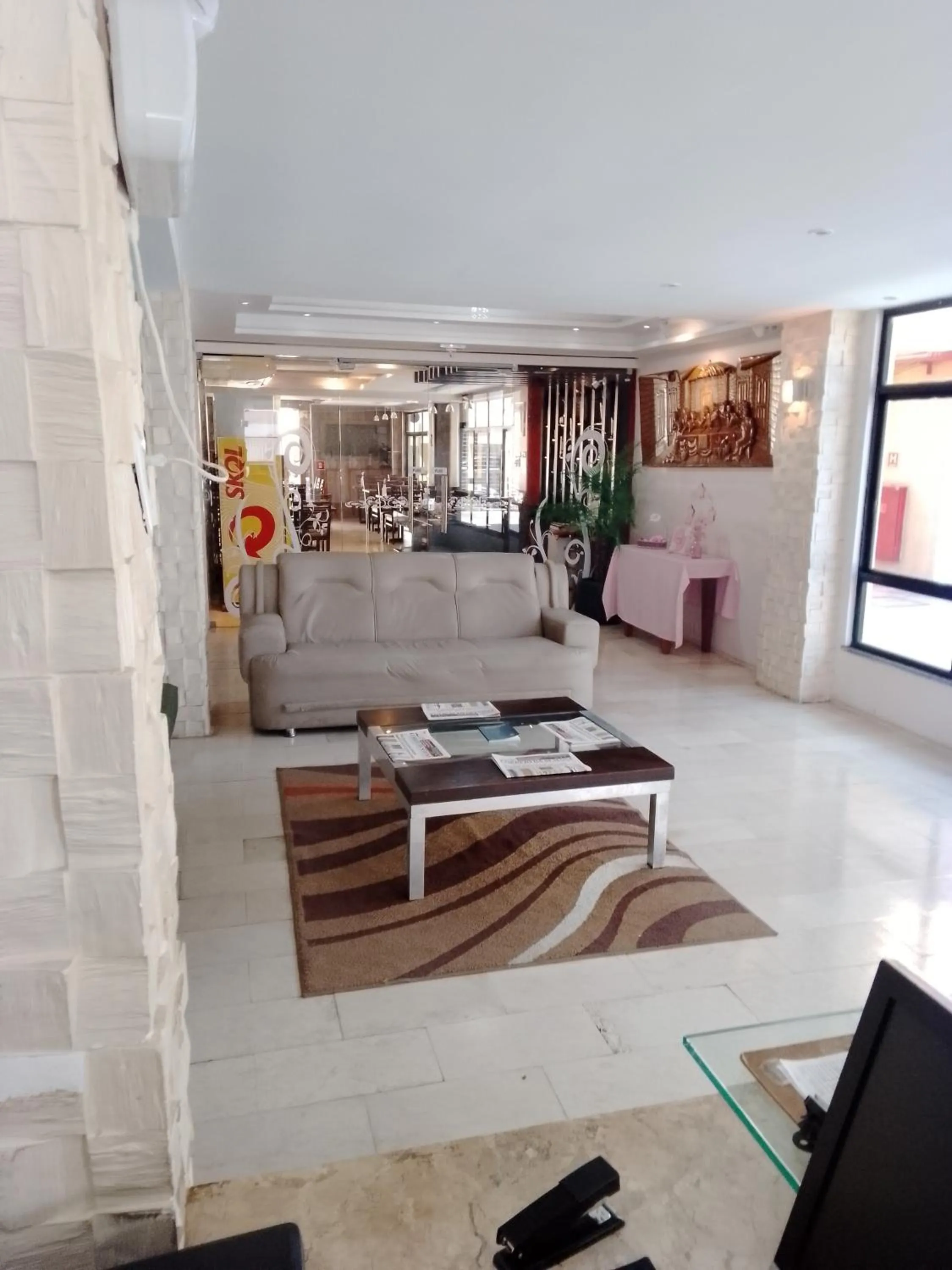 Lobby or reception in Hotel Visconde