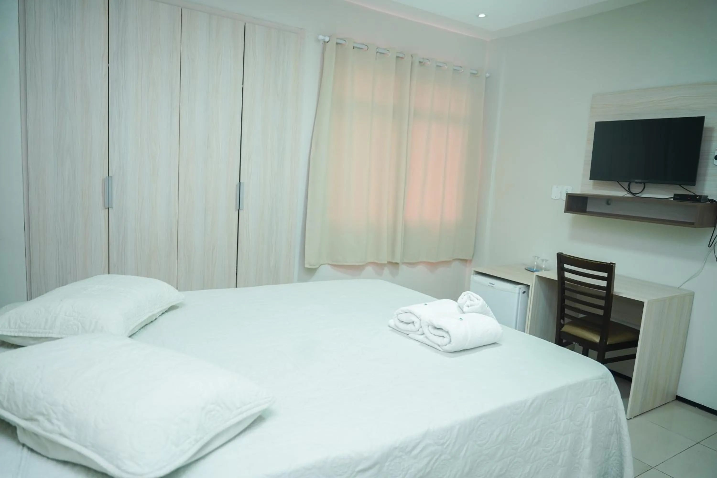 Bed in Hotel Visconde