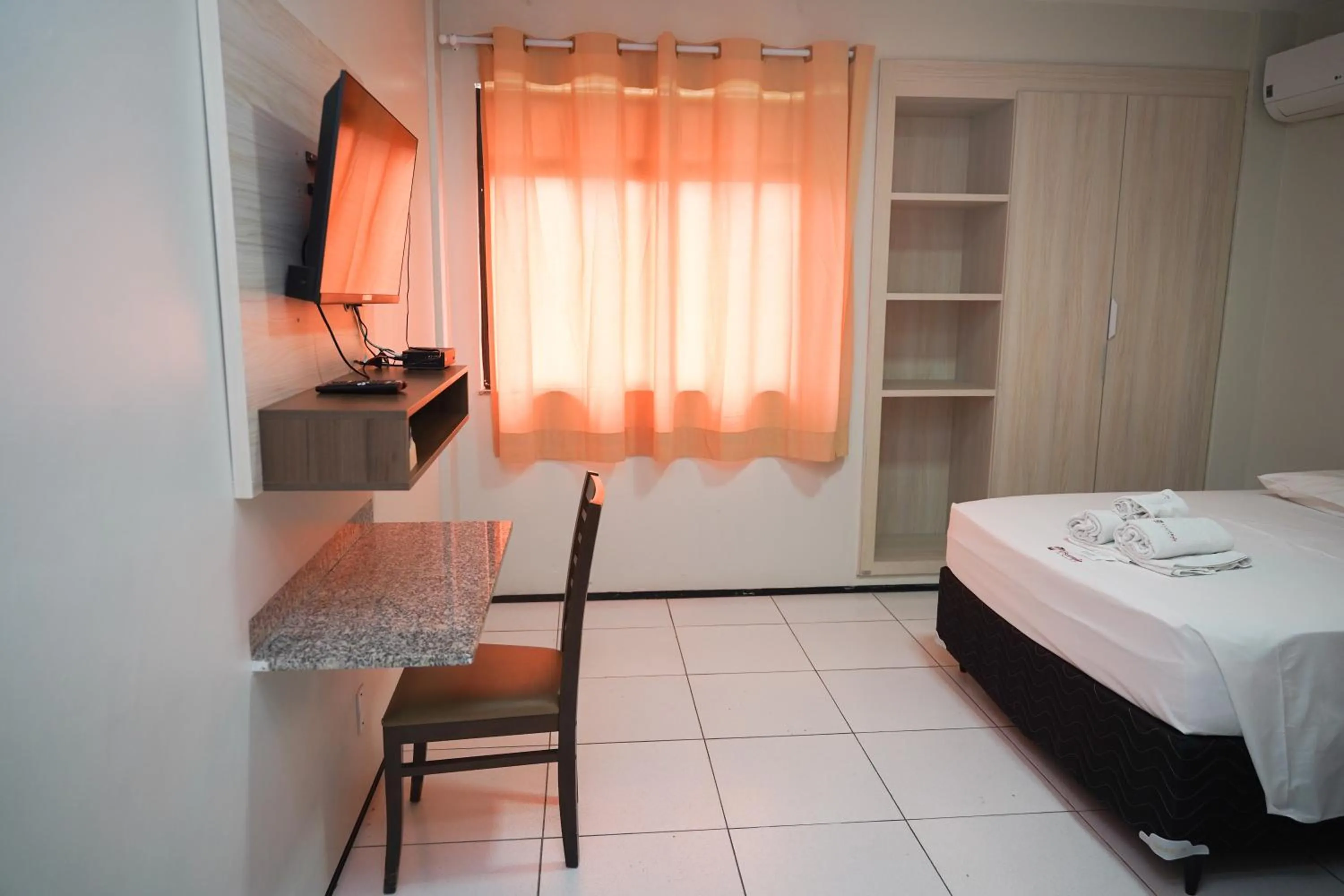 Bed in Hotel Visconde