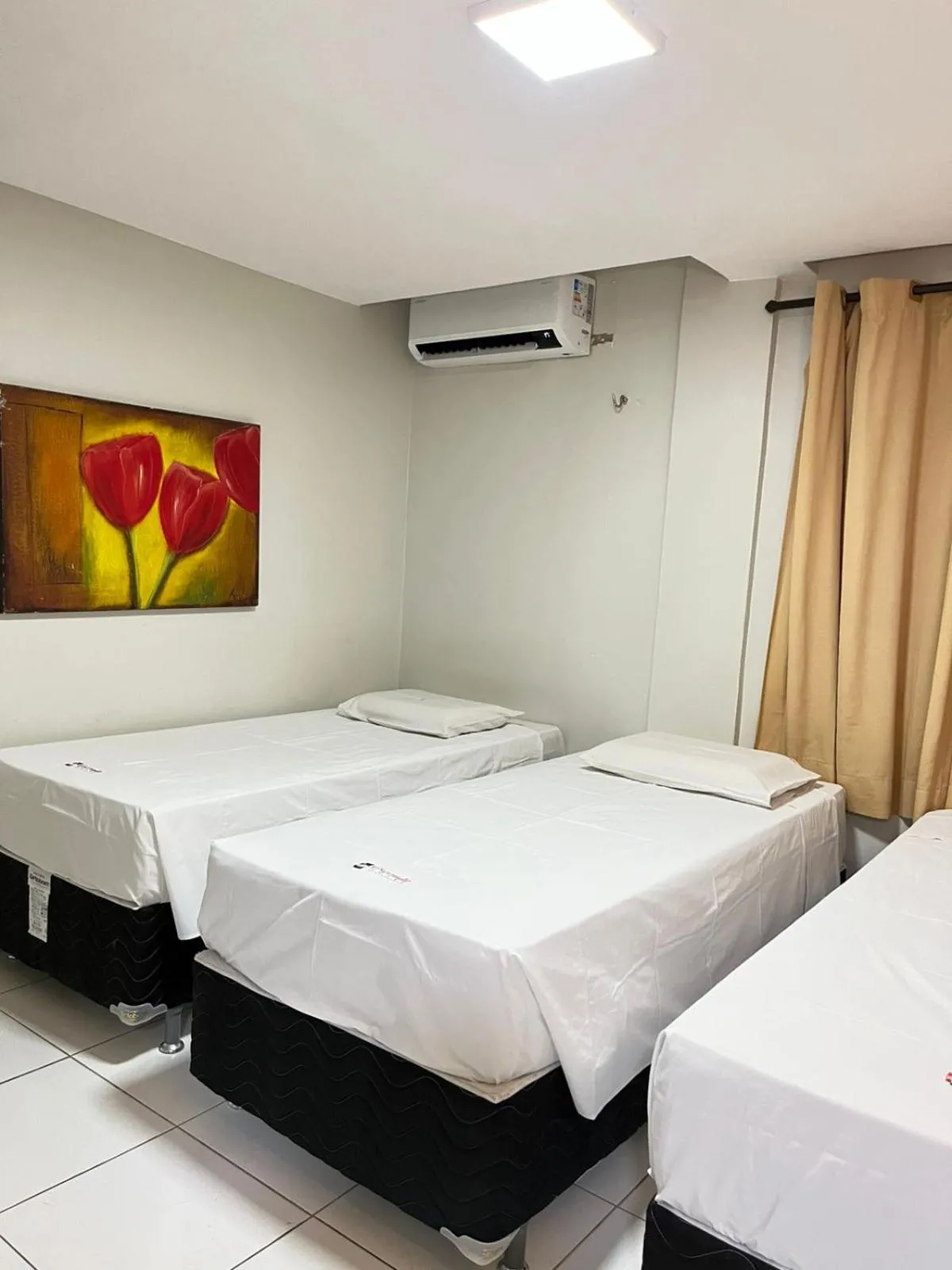 Bed in Hotel Visconde