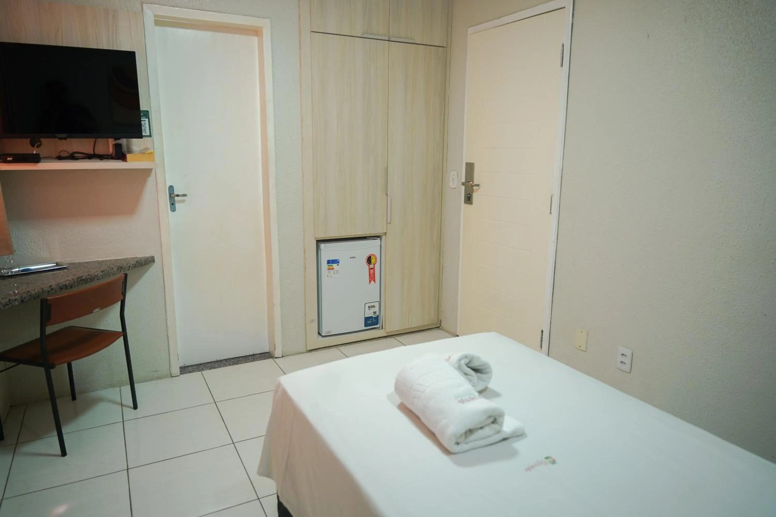 Bed in Hotel Visconde