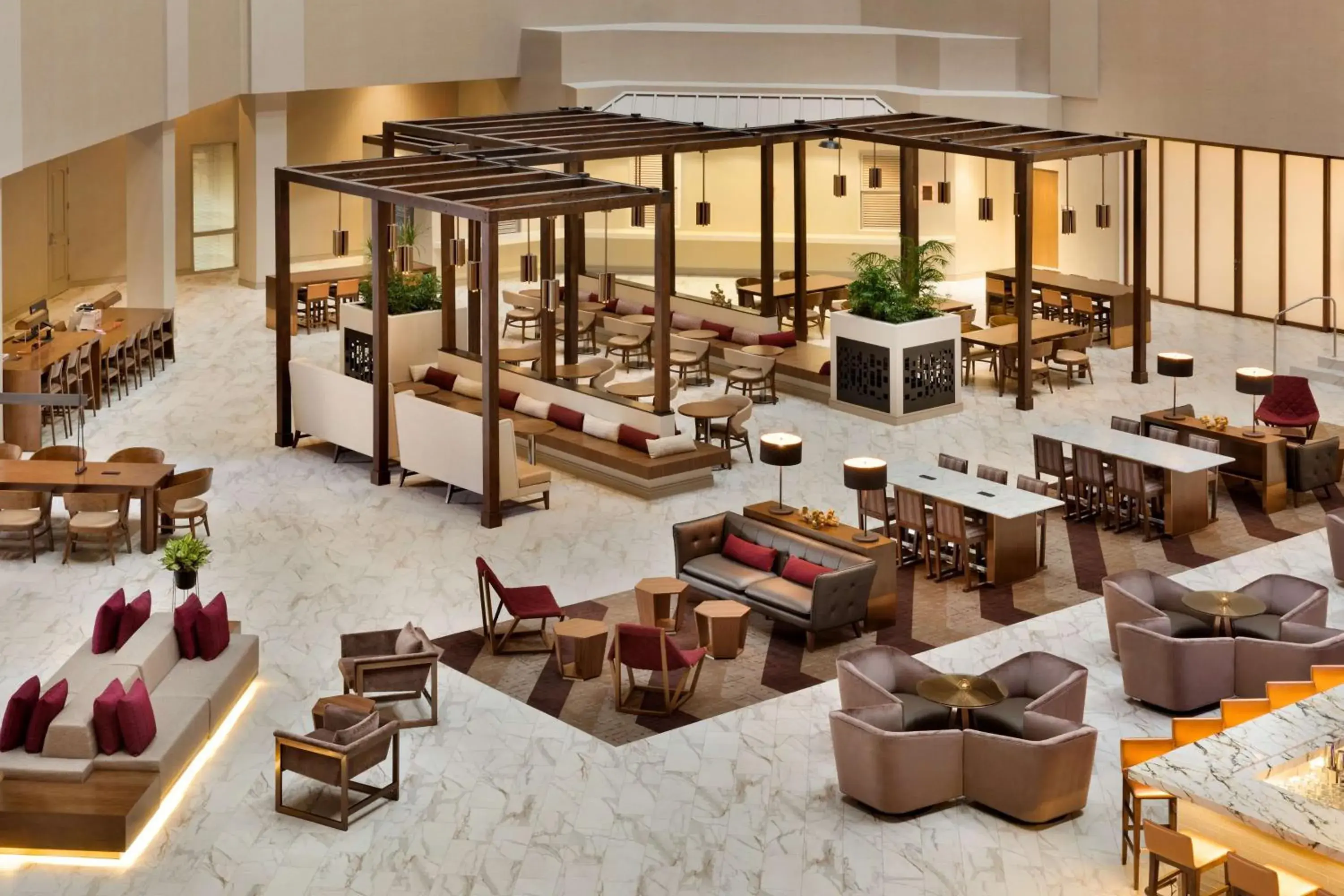 Lobby or reception in Embassy Suites by Hilton Phoenix Downtown North Lobby or reception in Embassy Suites by Hilton Phoenix Downtown North
