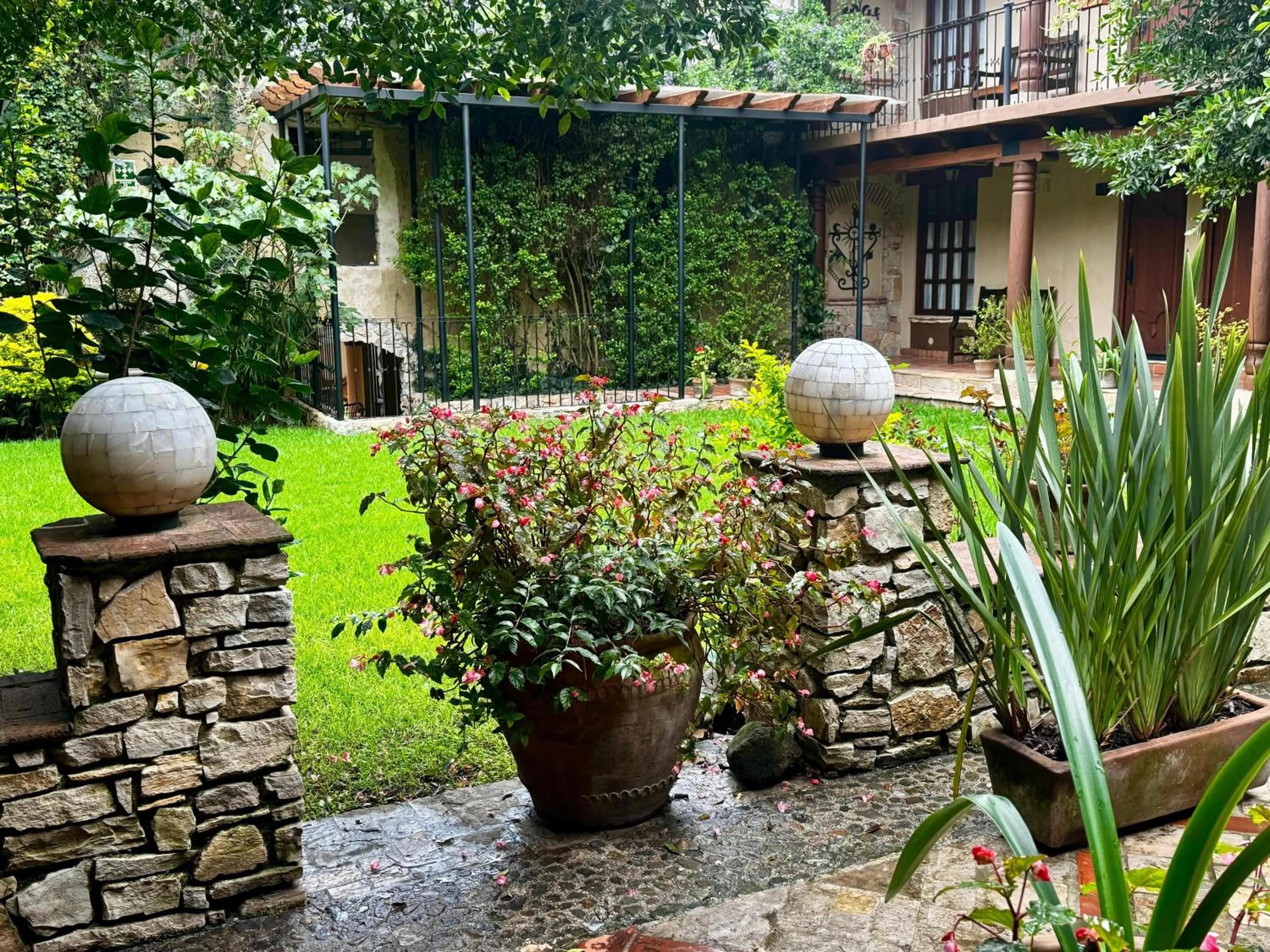 Garden in Parador Margarita