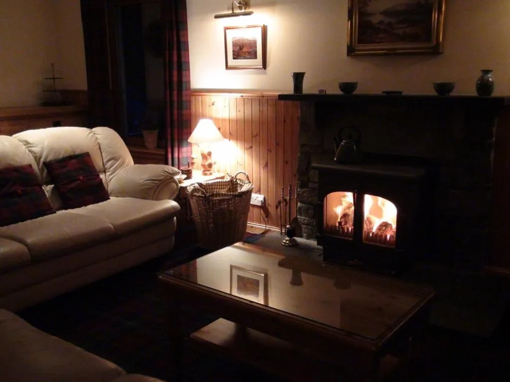 Living room in Binnilidh Mhor B&B