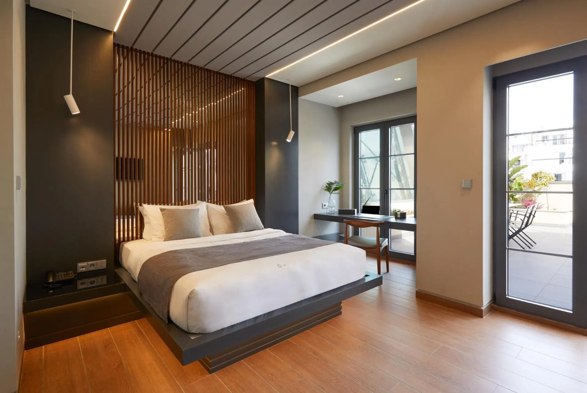 Bedroom, Bed in Athens Ikon