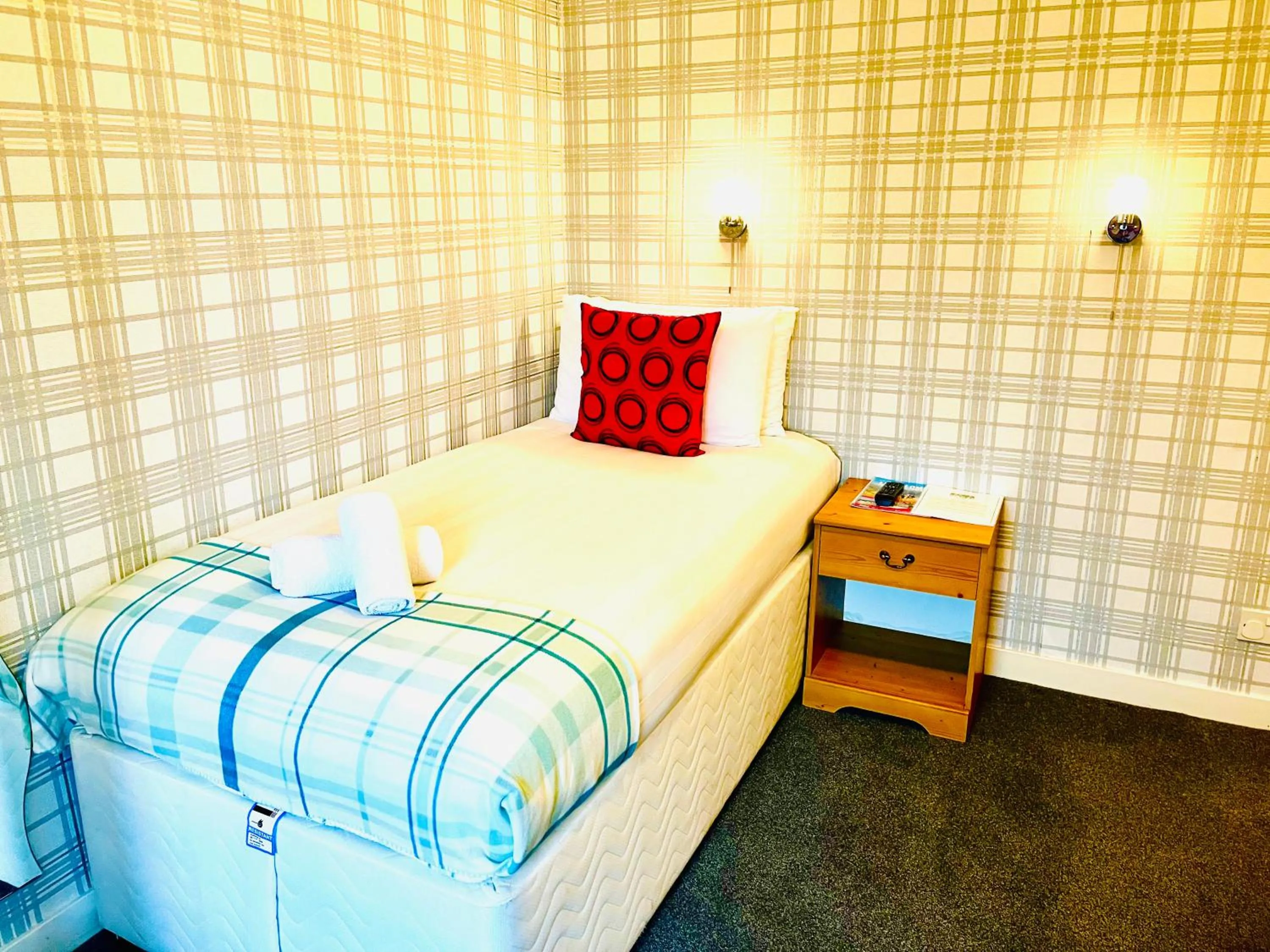 Bed in Rowantreebank Bed and Breakfast