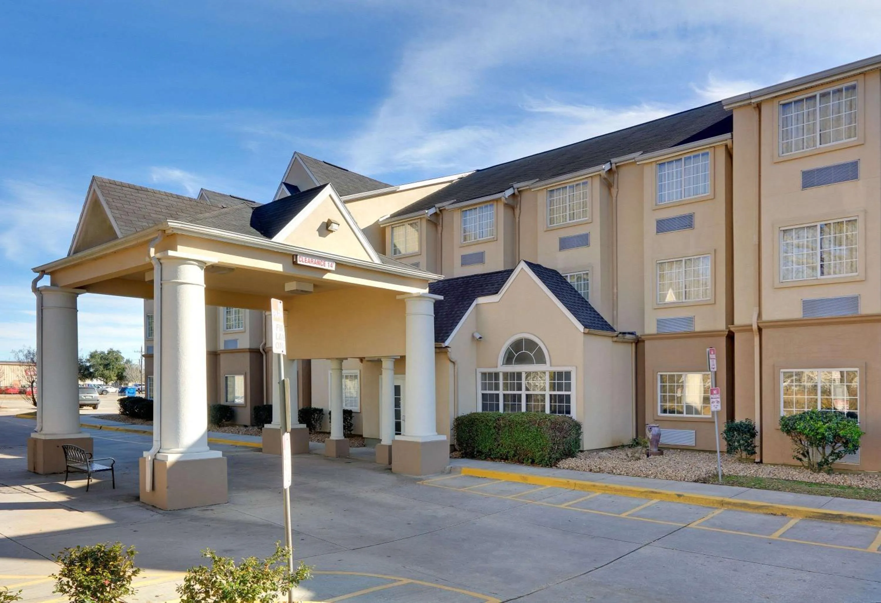Property building in Microtel Inn and Suites Lafayette