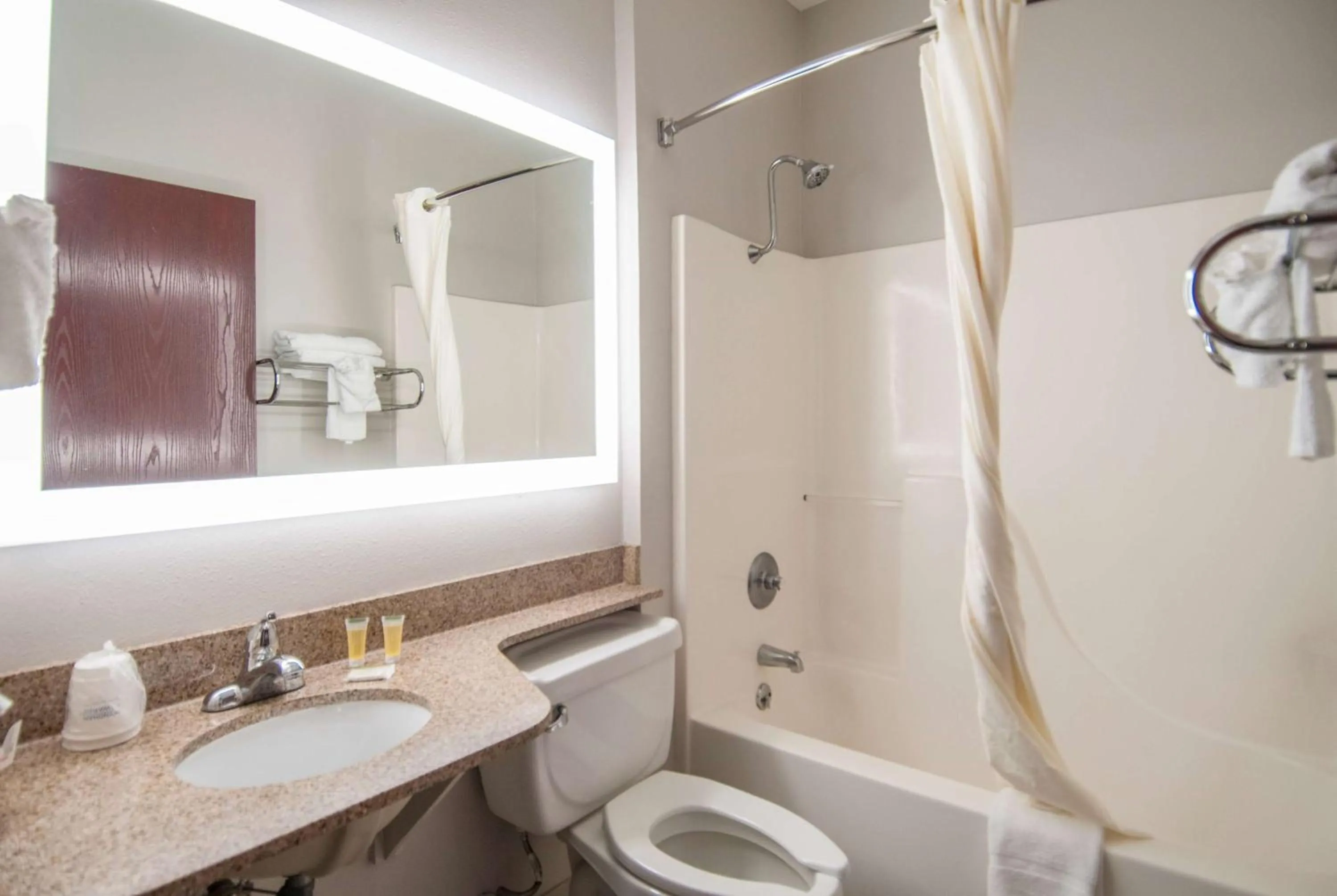 TV and multimedia in Microtel Inn and Suites Lafayette