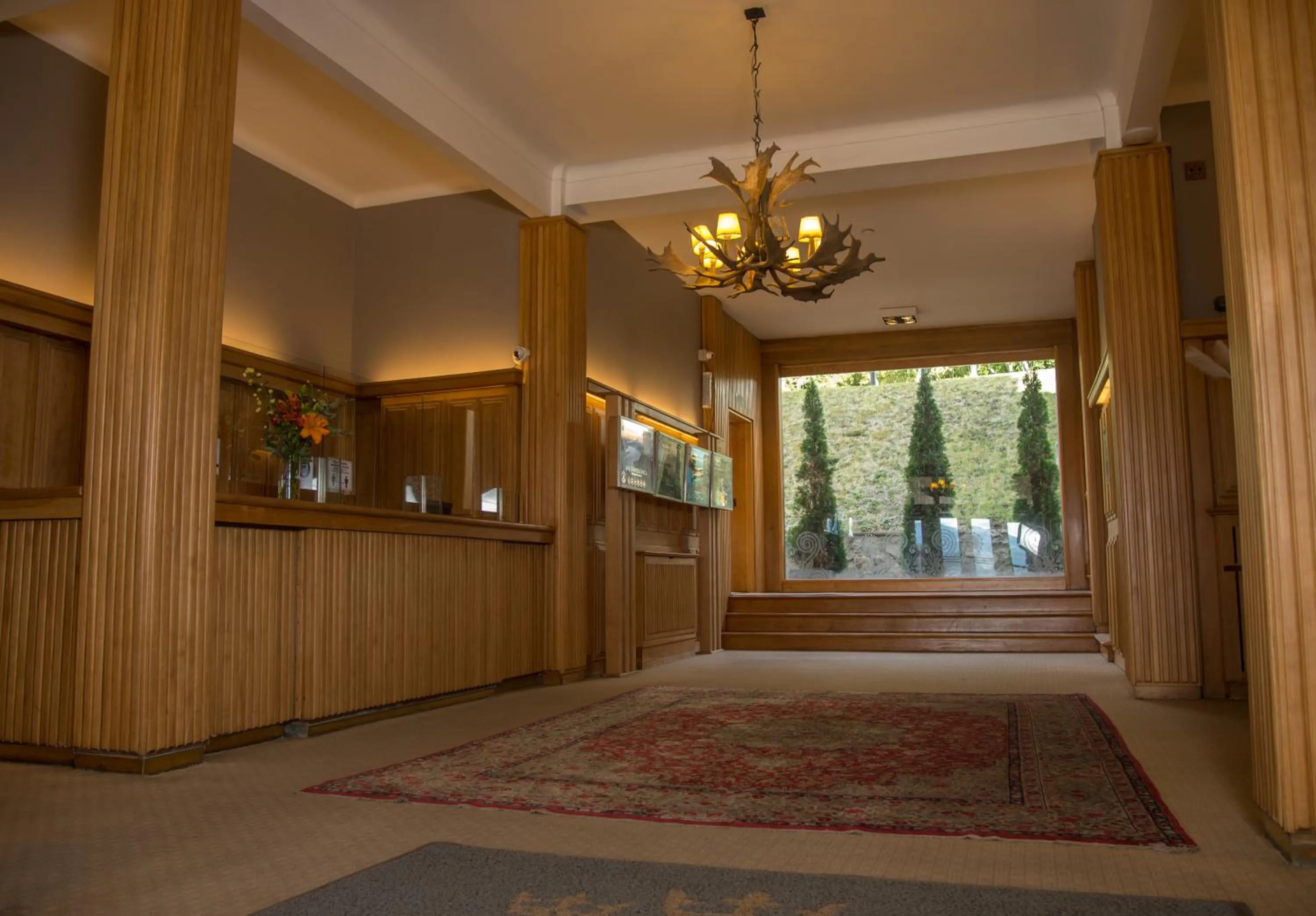 Lobby or reception in Hotel Tres Reyes