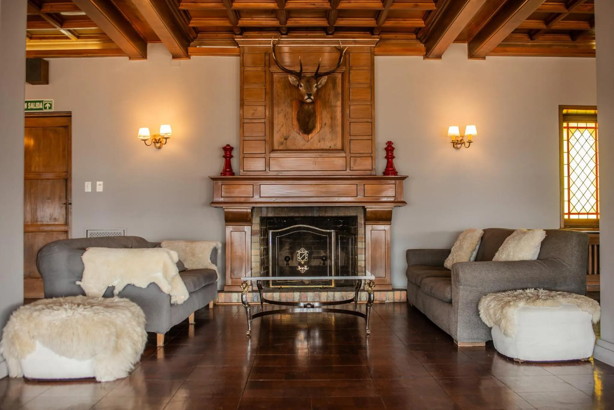 Living room in Hotel Tres Reyes