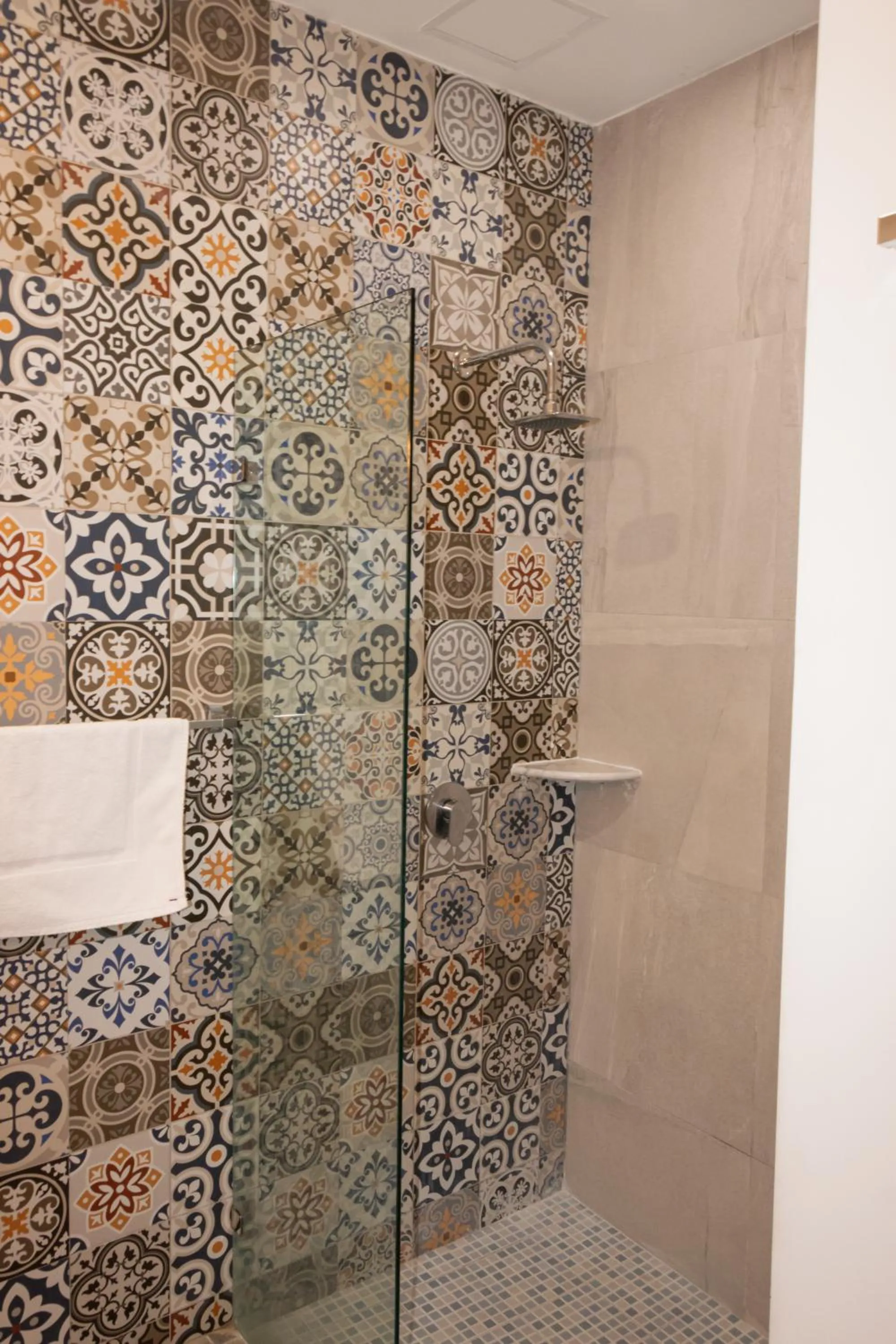 Shower in Hotel Hacienda Bugambilias La Paz