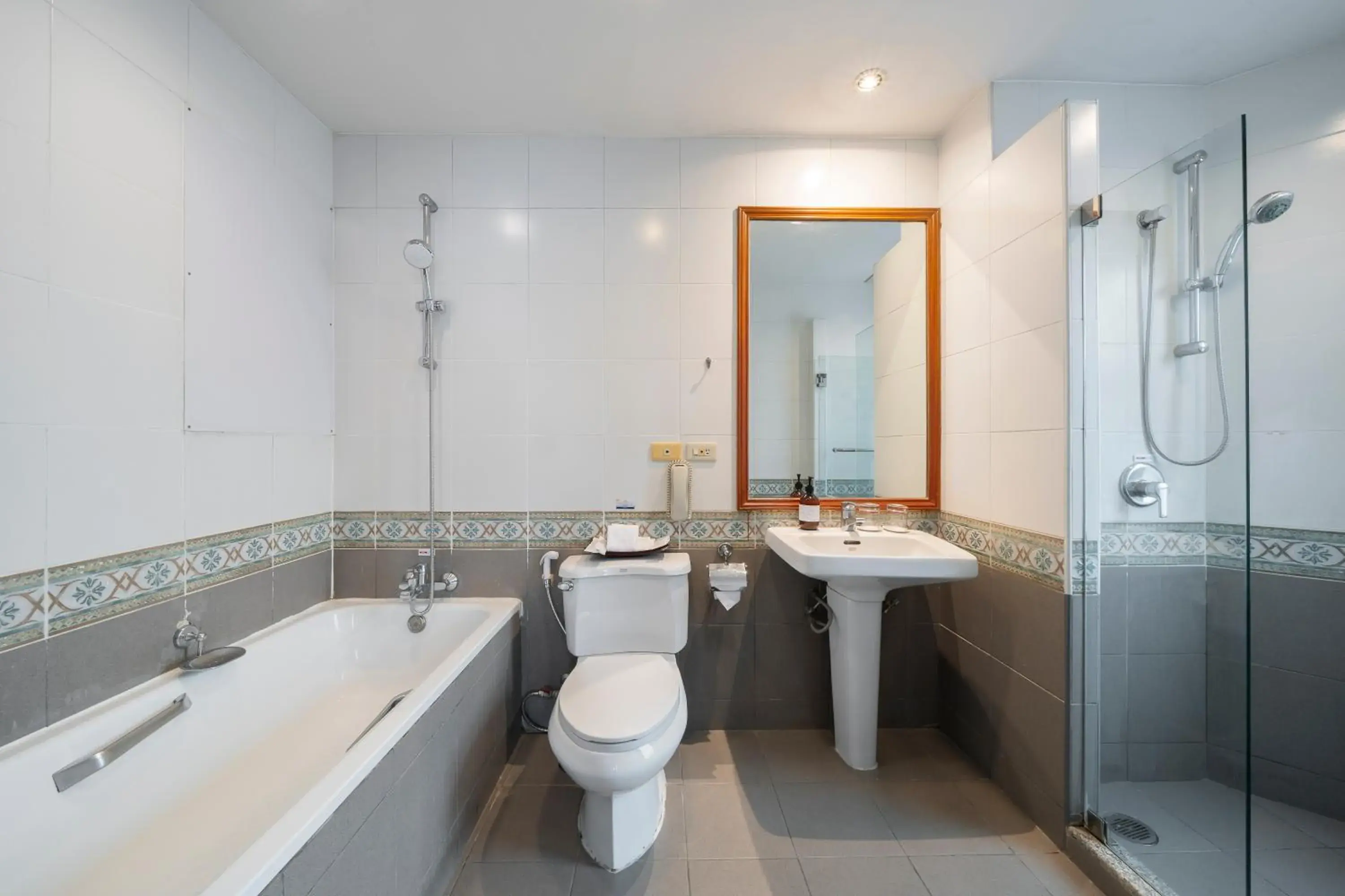 Bathroom in Grand Diamond Suites Hotel Bathroom in Grand Diamond Suites Hotel