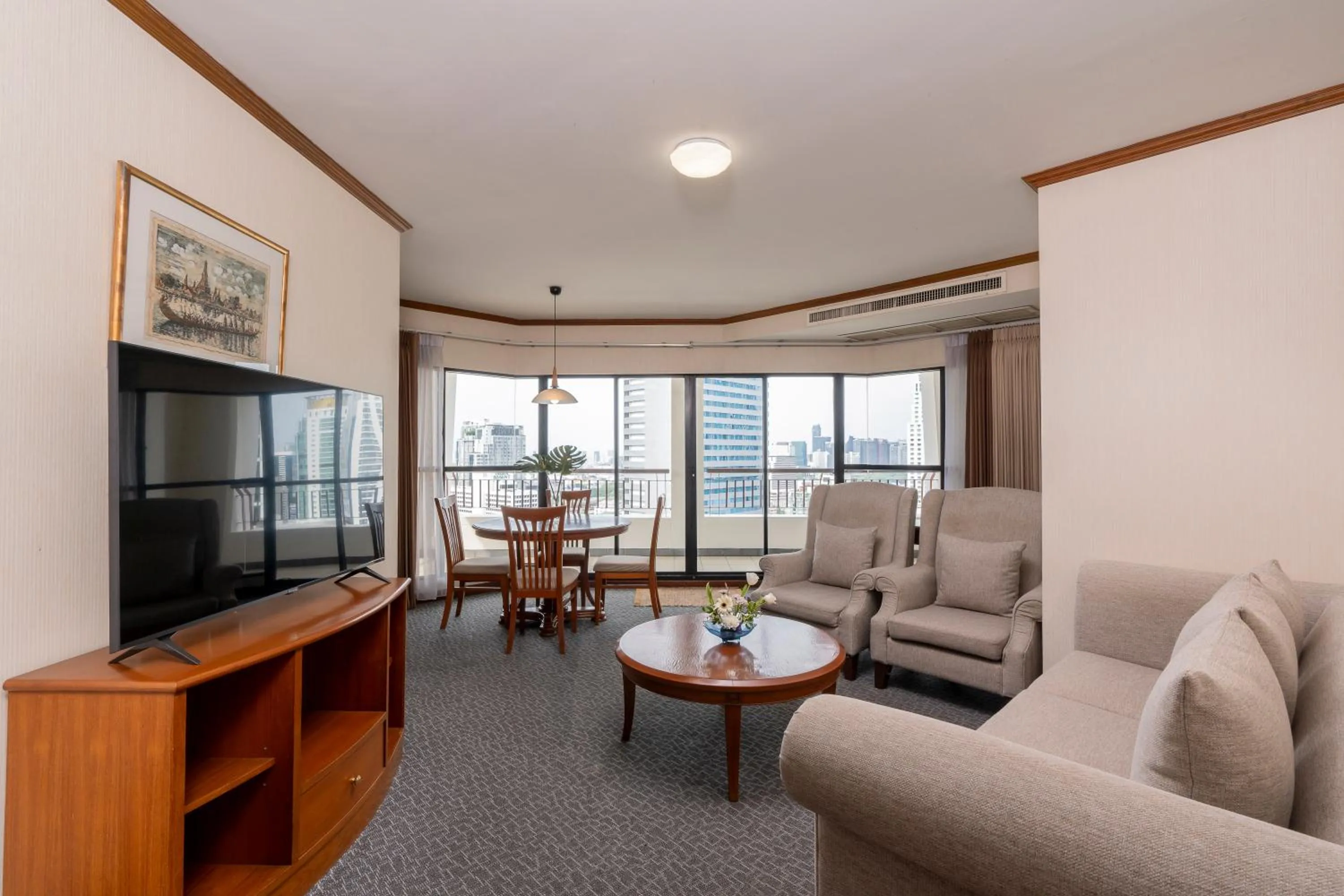 Living room in Grand Diamond Suites Hotel