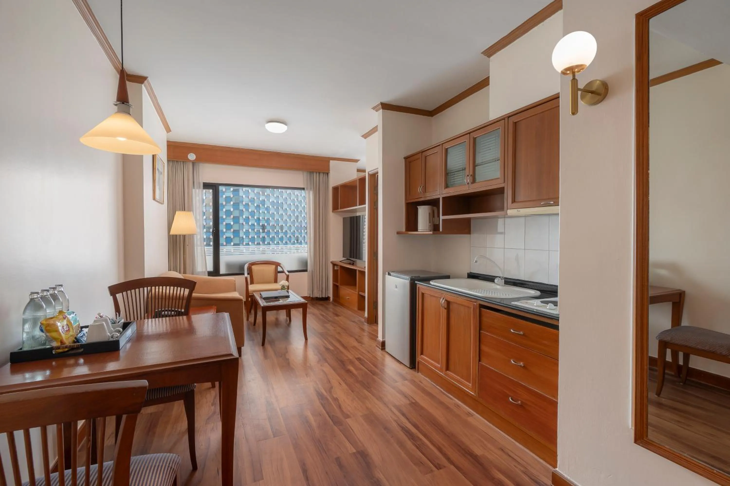 Living room in Grand Diamond Suites Hotel