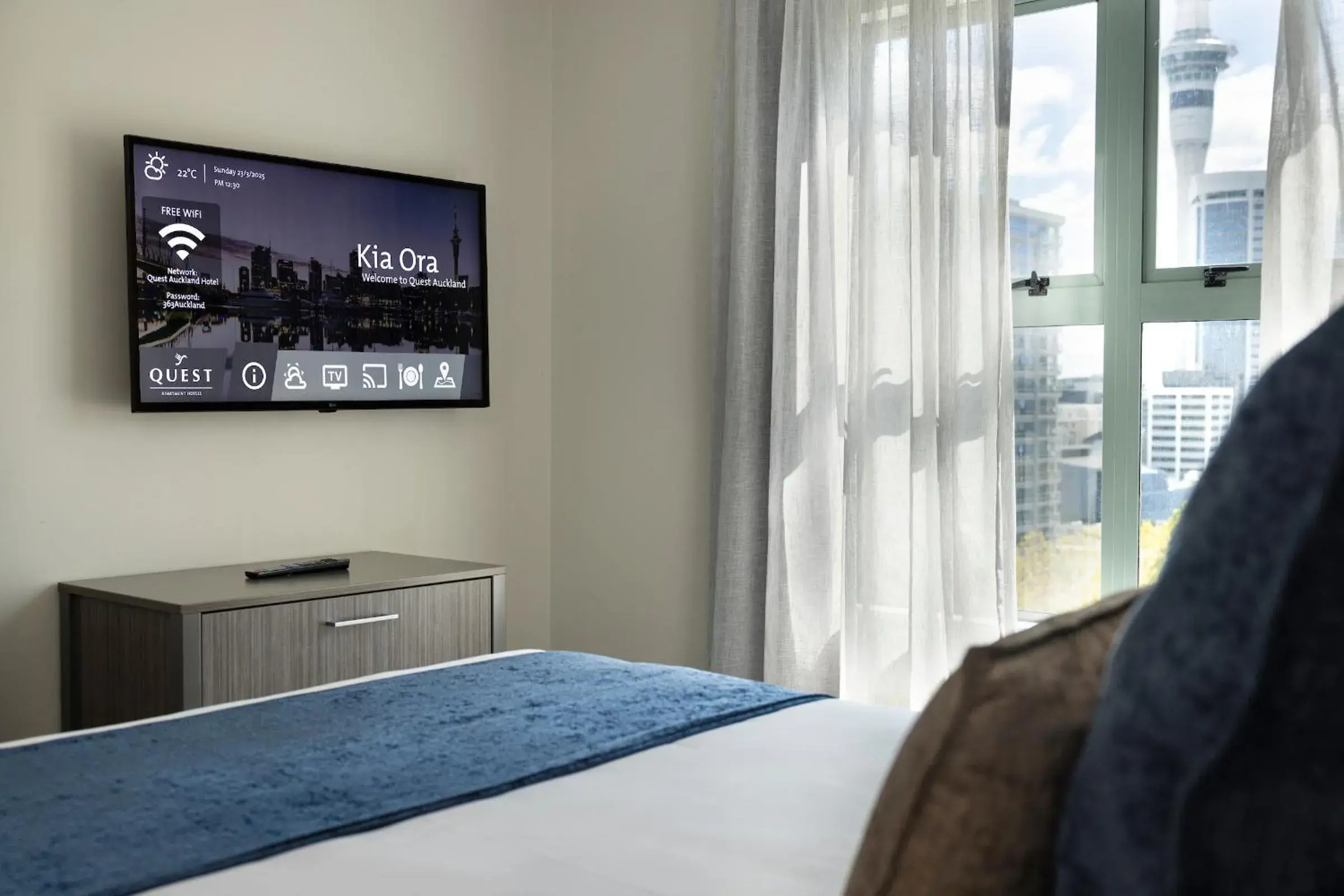 One-Bedroom Apartment in Quest Auckland Serviced Apartments One-Bedroom Apartment in Quest Auckland Serviced Apartments