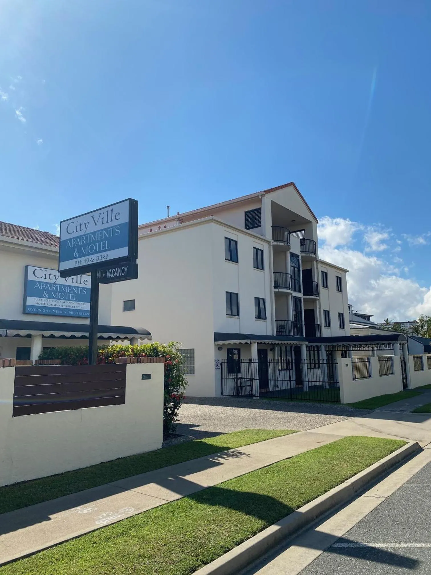 Property building in Cityville Apartments & Motel