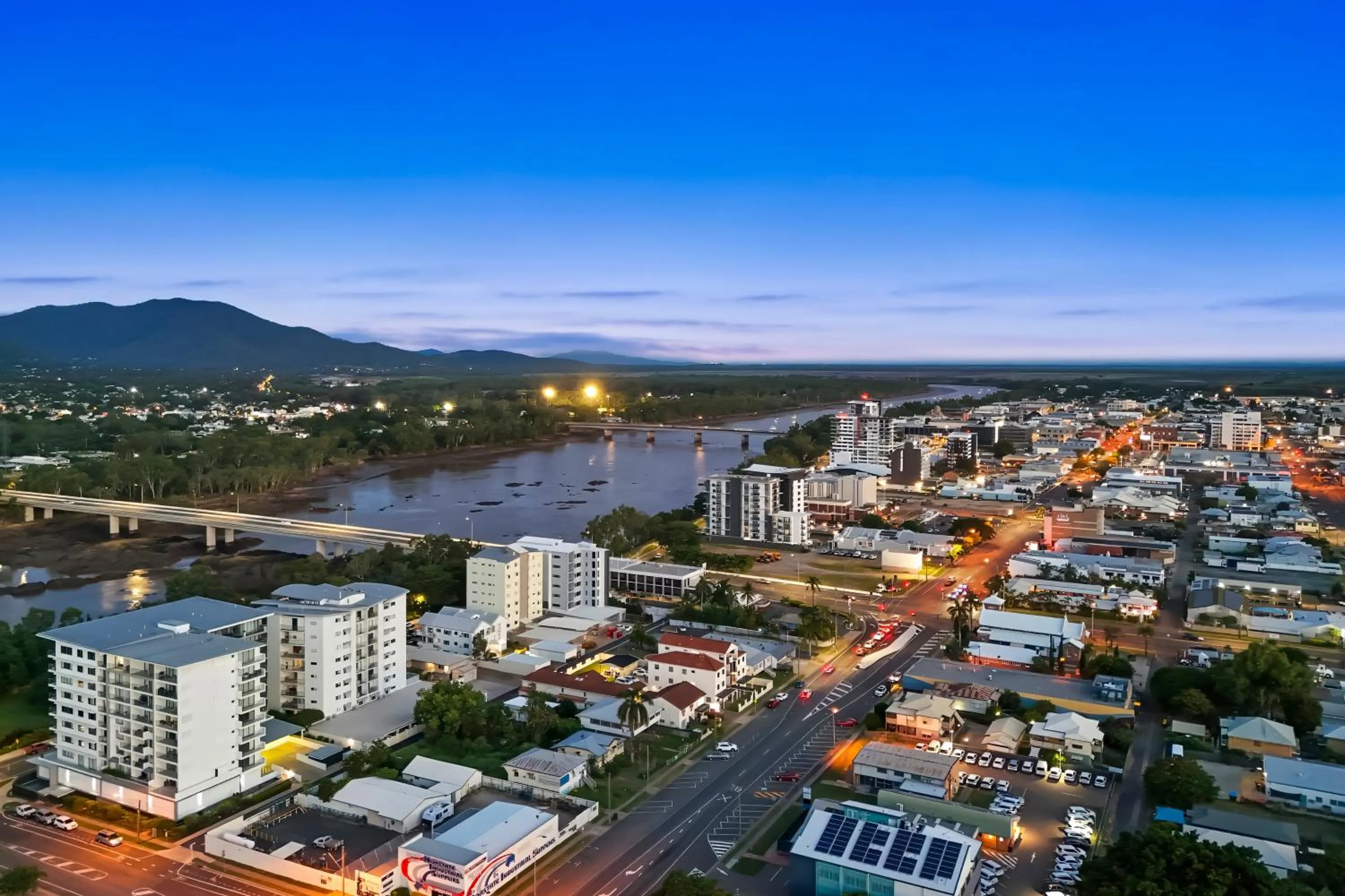 Bird's eye view in Cityville Apartments & Motel