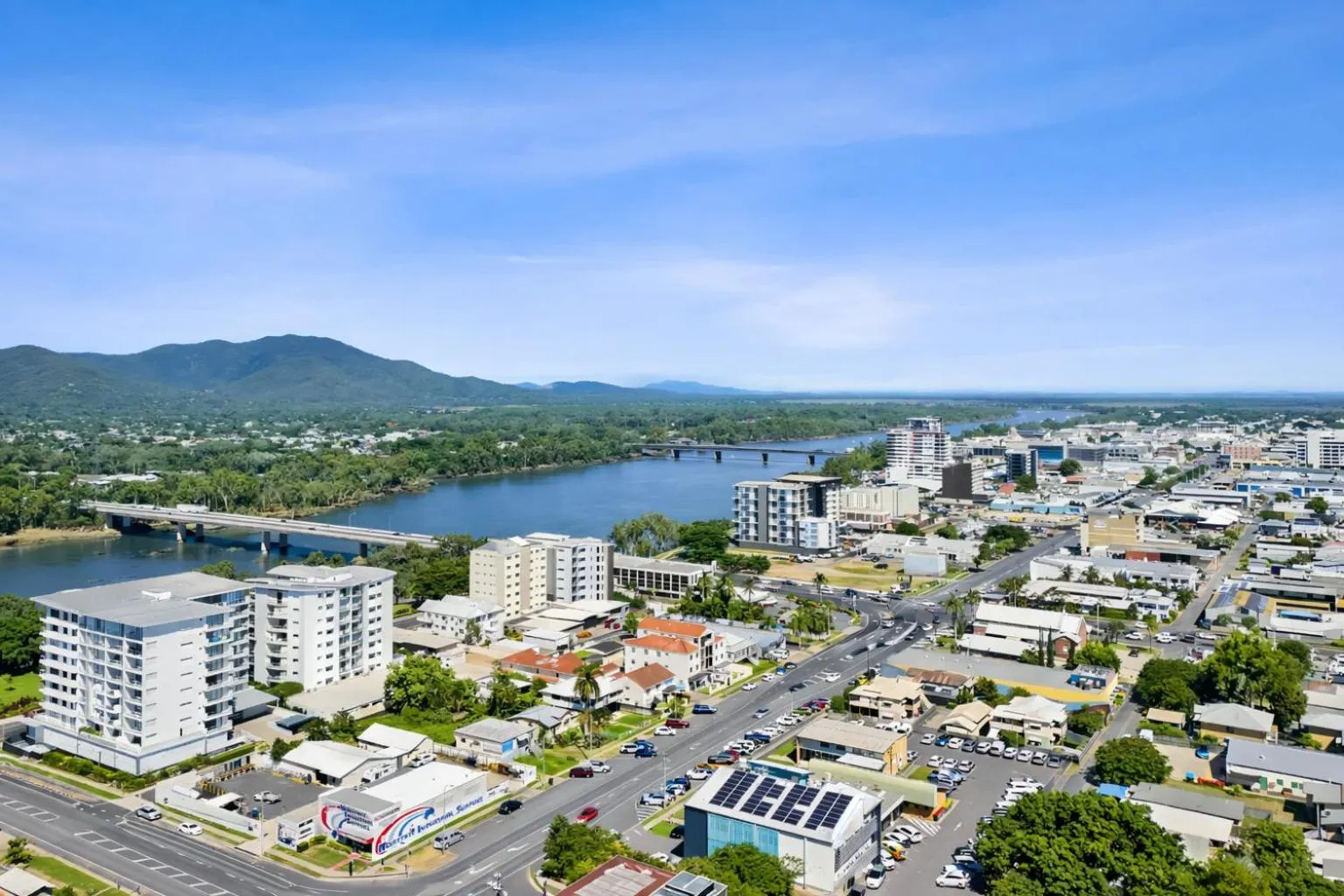 Bird's eye view in Cityville Apartments & Motel