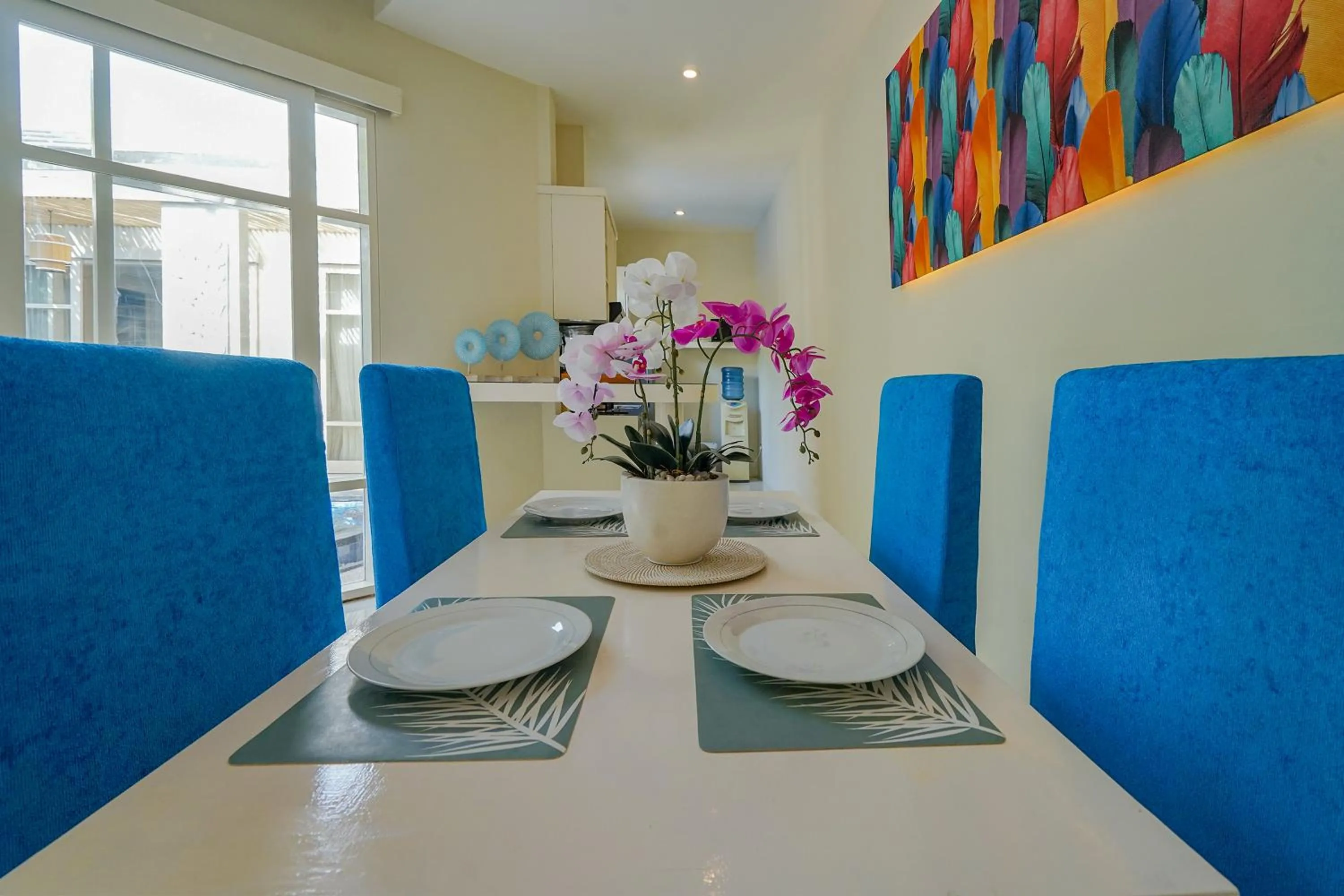 Dining area in Awila Villas Kuta by The Wina Resorts