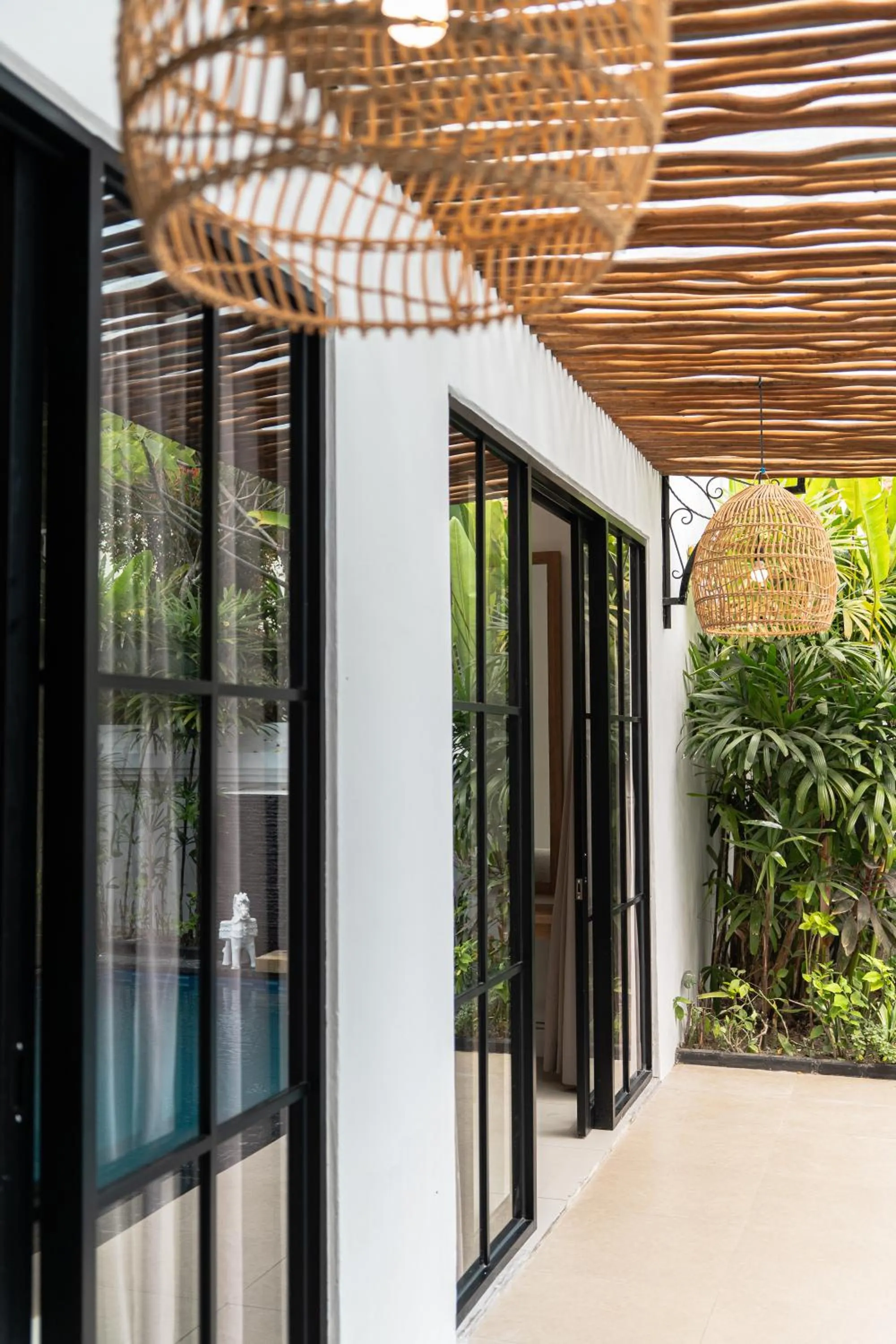 Patio in Awila Villas Kuta by The Wina Resorts