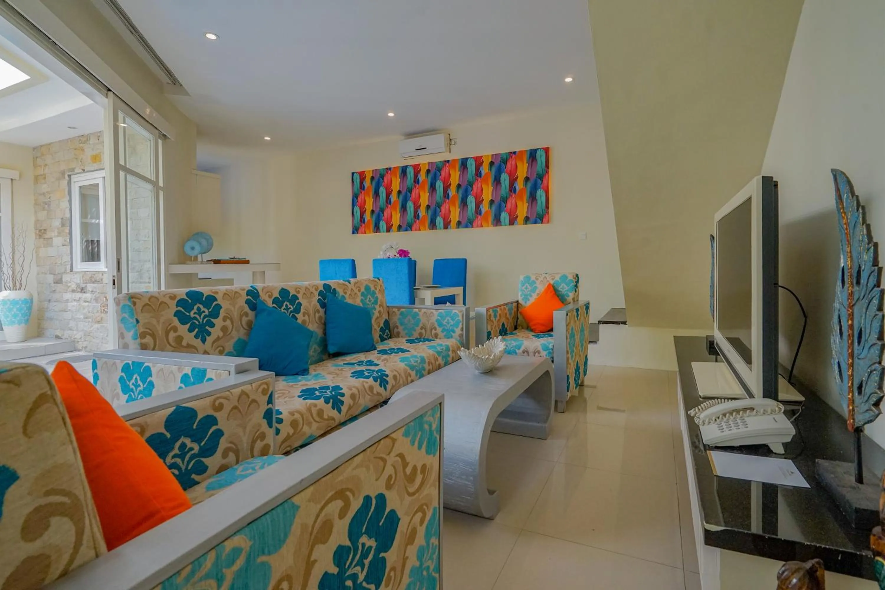 Living room in Awila Villas Kuta by The Wina Resorts