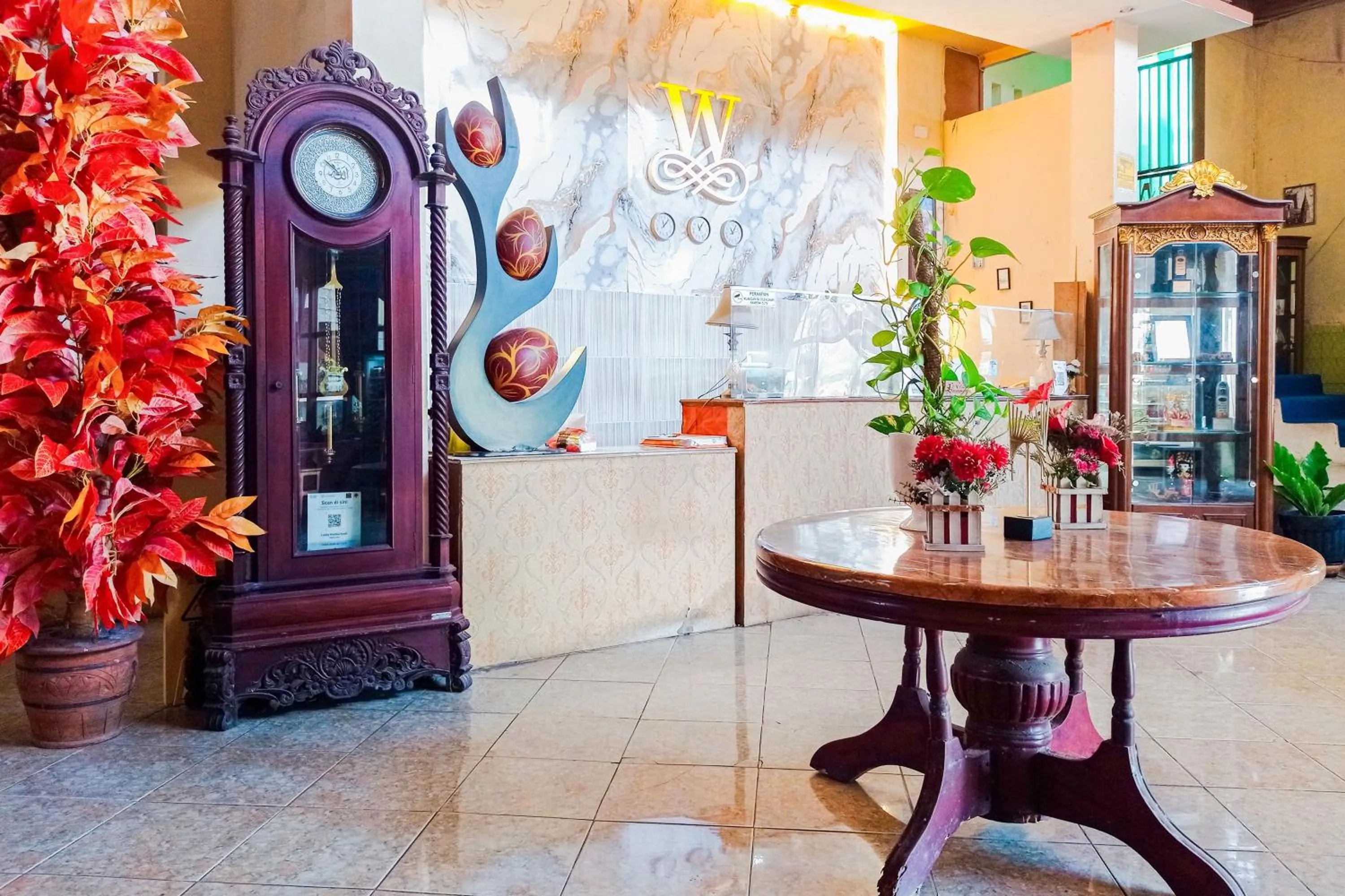 Lobby or reception in Urbanview at Wedika Hotel Bengkulu