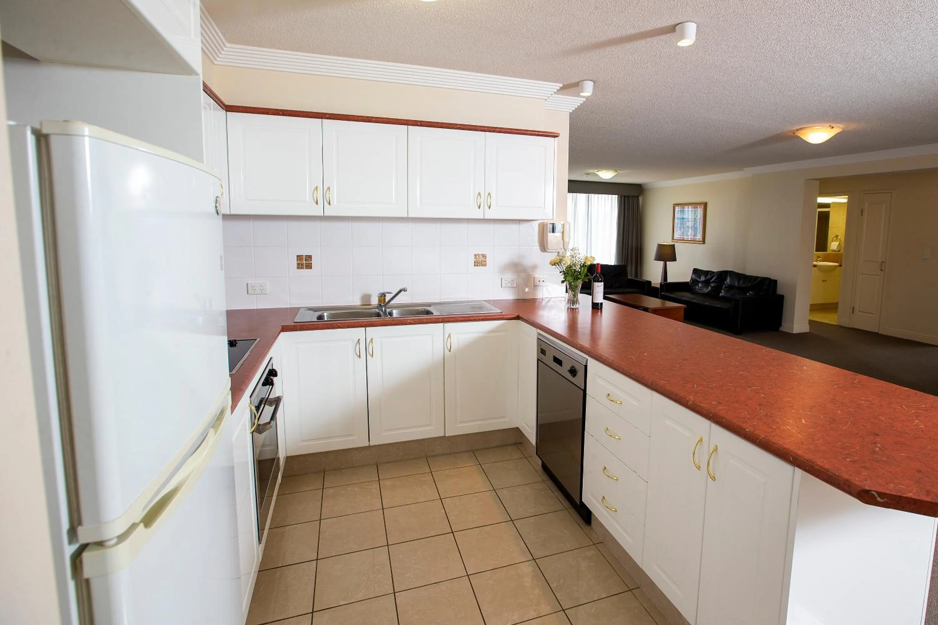 dishwasher in Springwood Tower Apartment Hotel