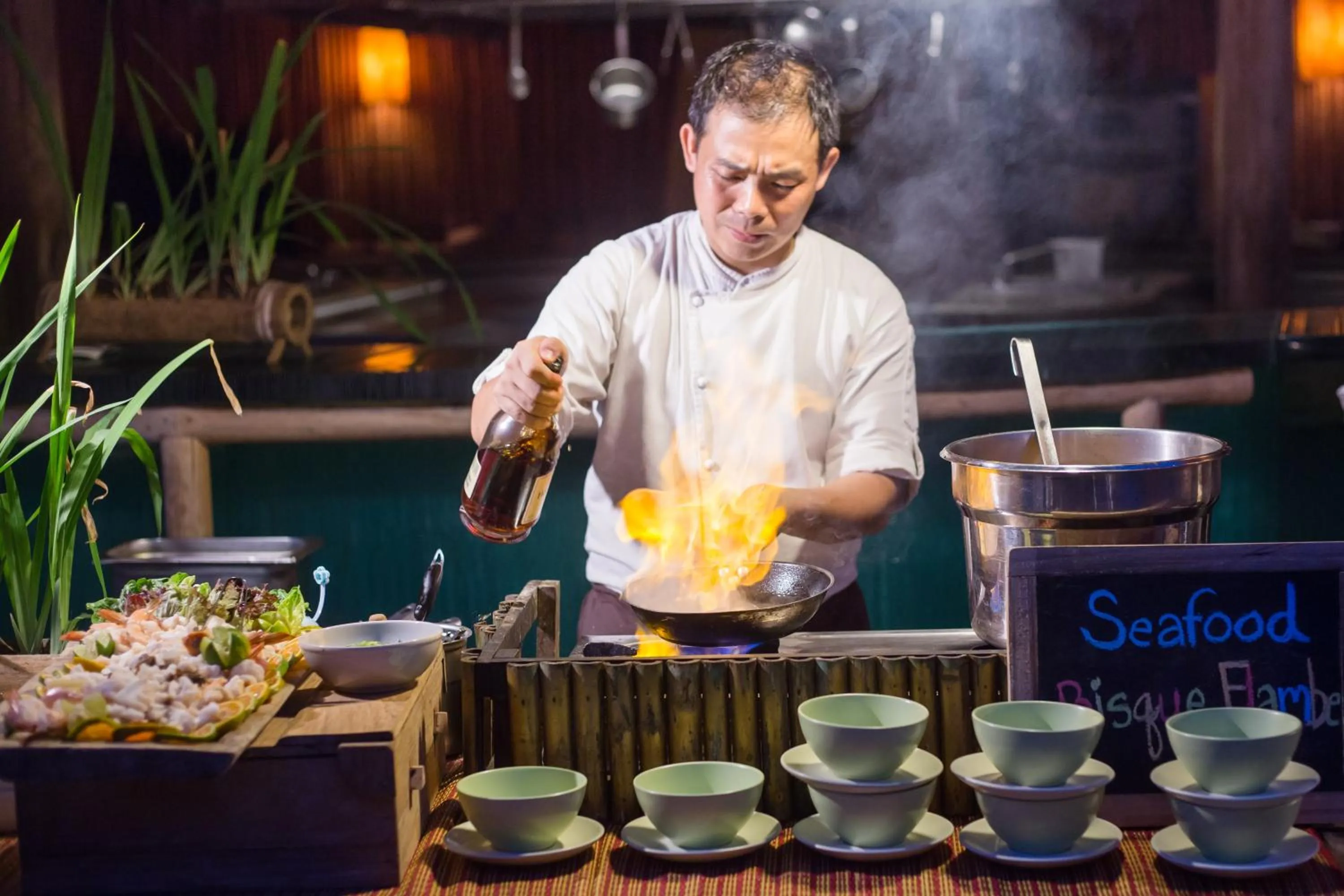 Restaurant/places to eat in Soneva Kiri