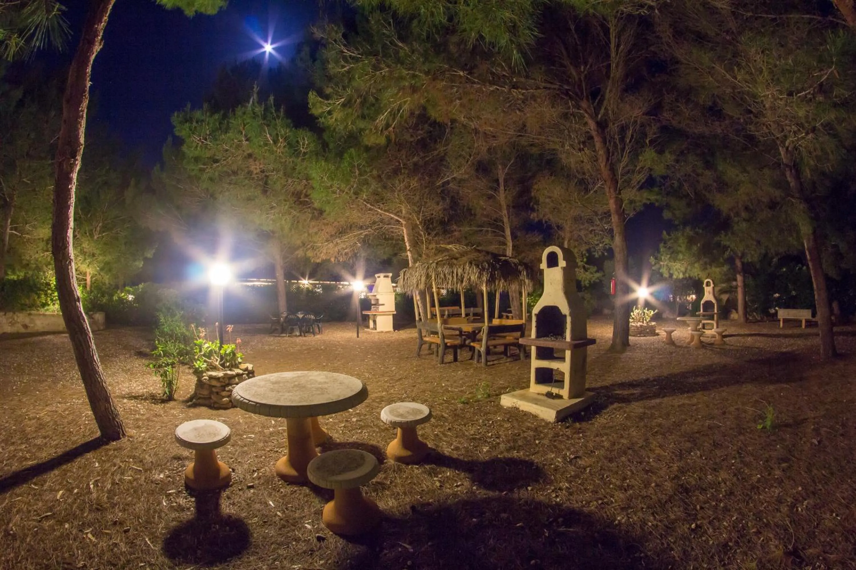 BBQ facilities in Albergo Residenziale Menhirs