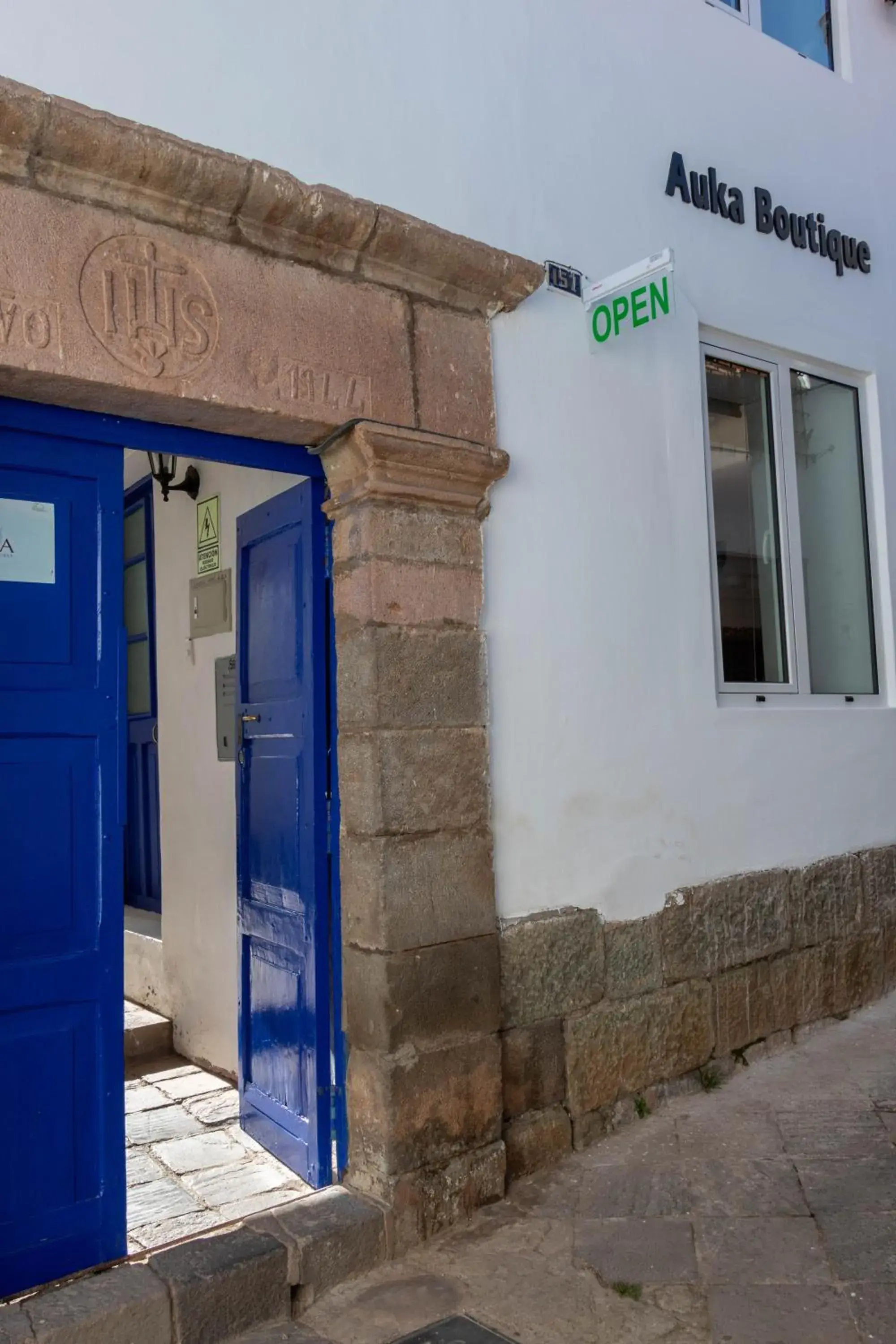 Facade/entrance in Auka Boutique San Blas Facade/entrance in Auka Boutique San Blas