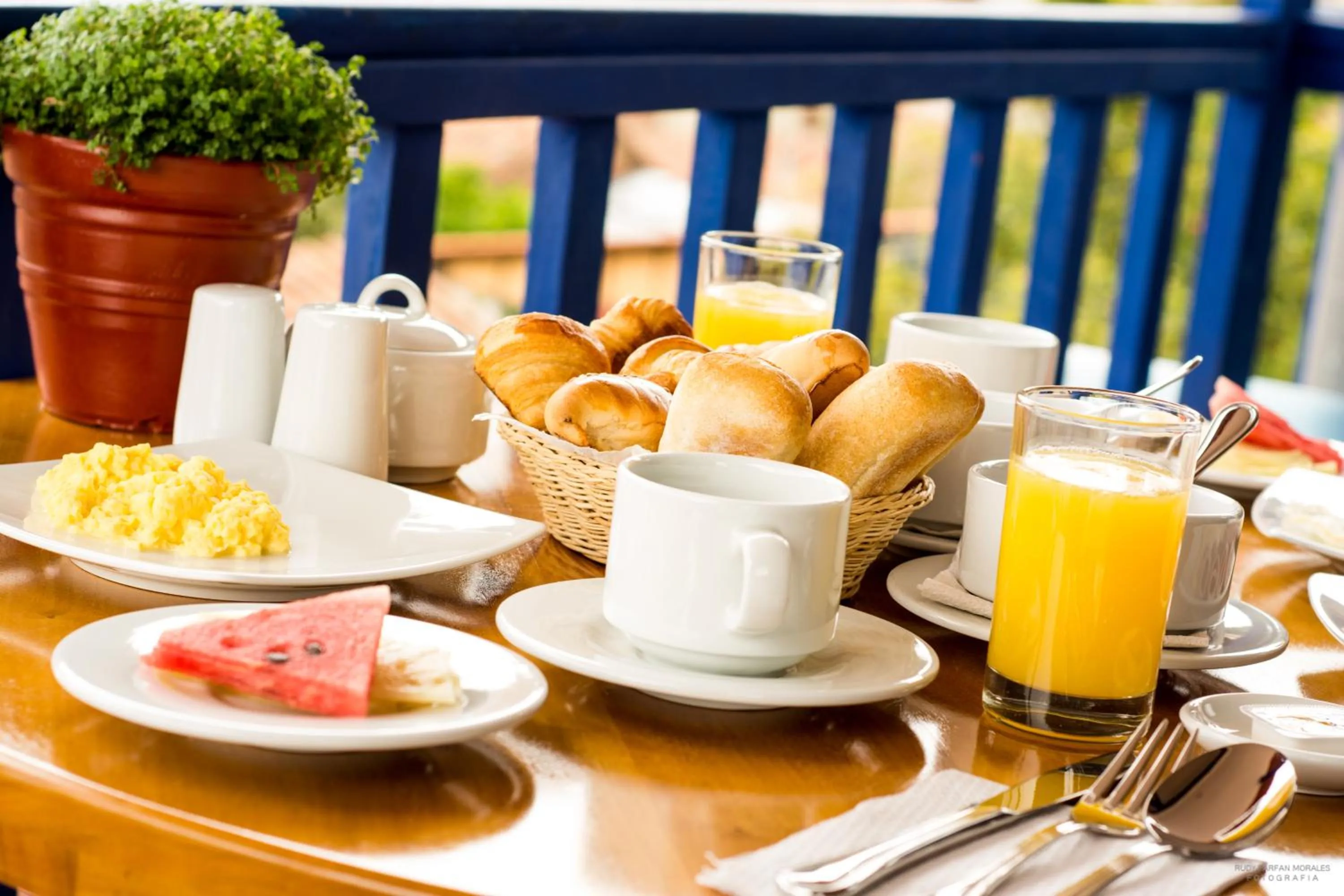 Breakfast in Auka Boutique San Blas