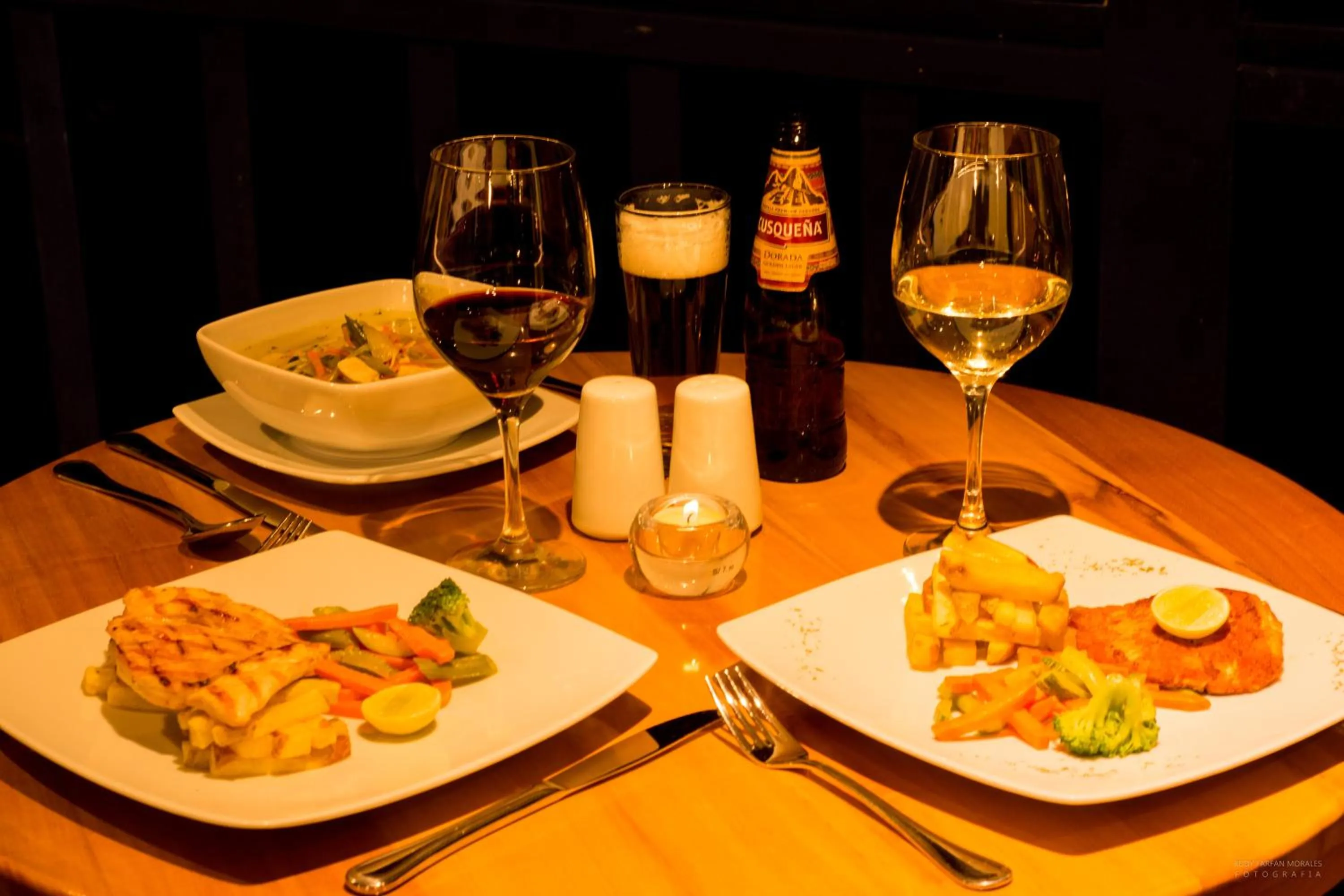 Food and drinks in Auka Boutique San Blas