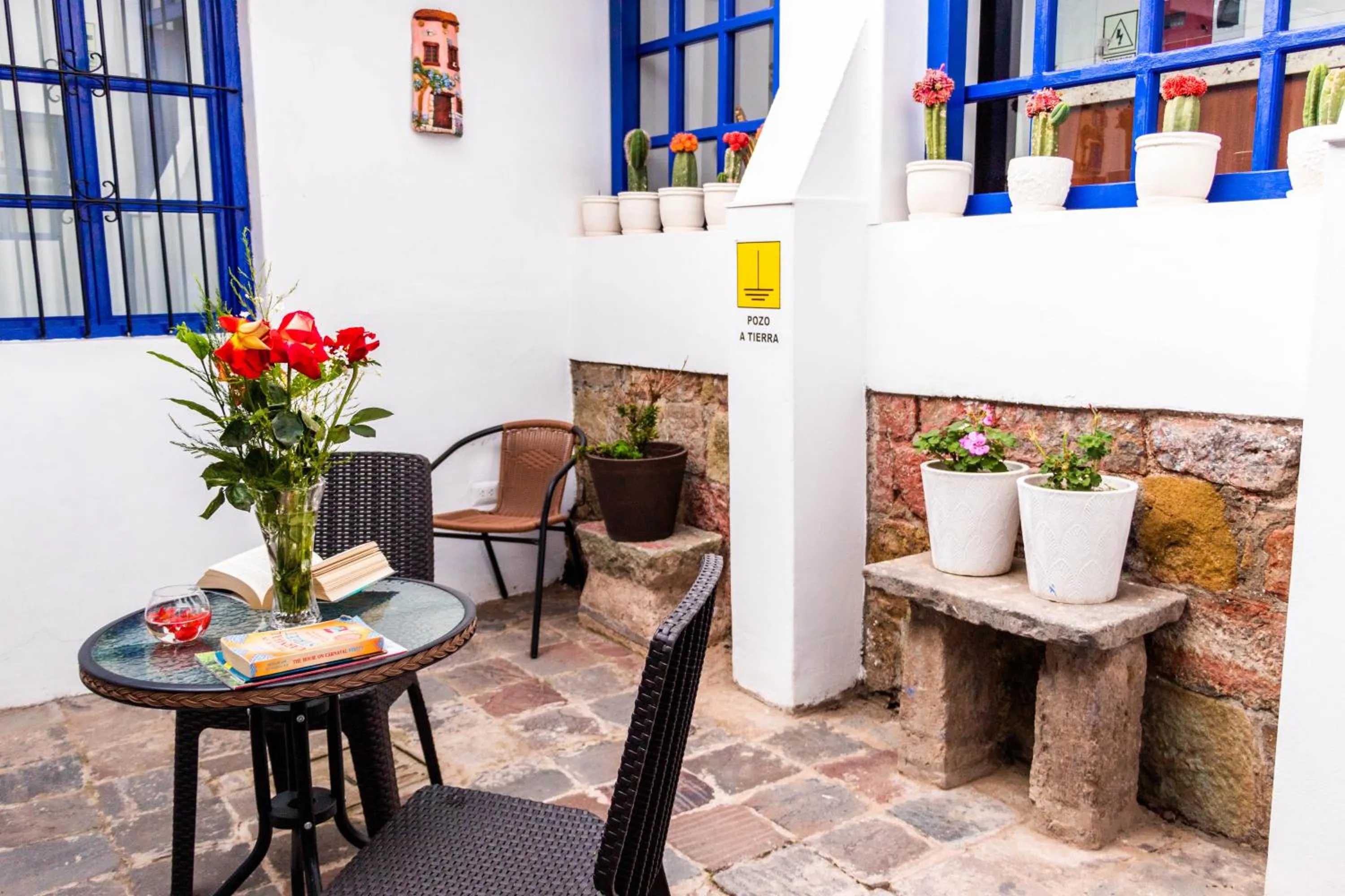 Patio in Auka Boutique San Blas