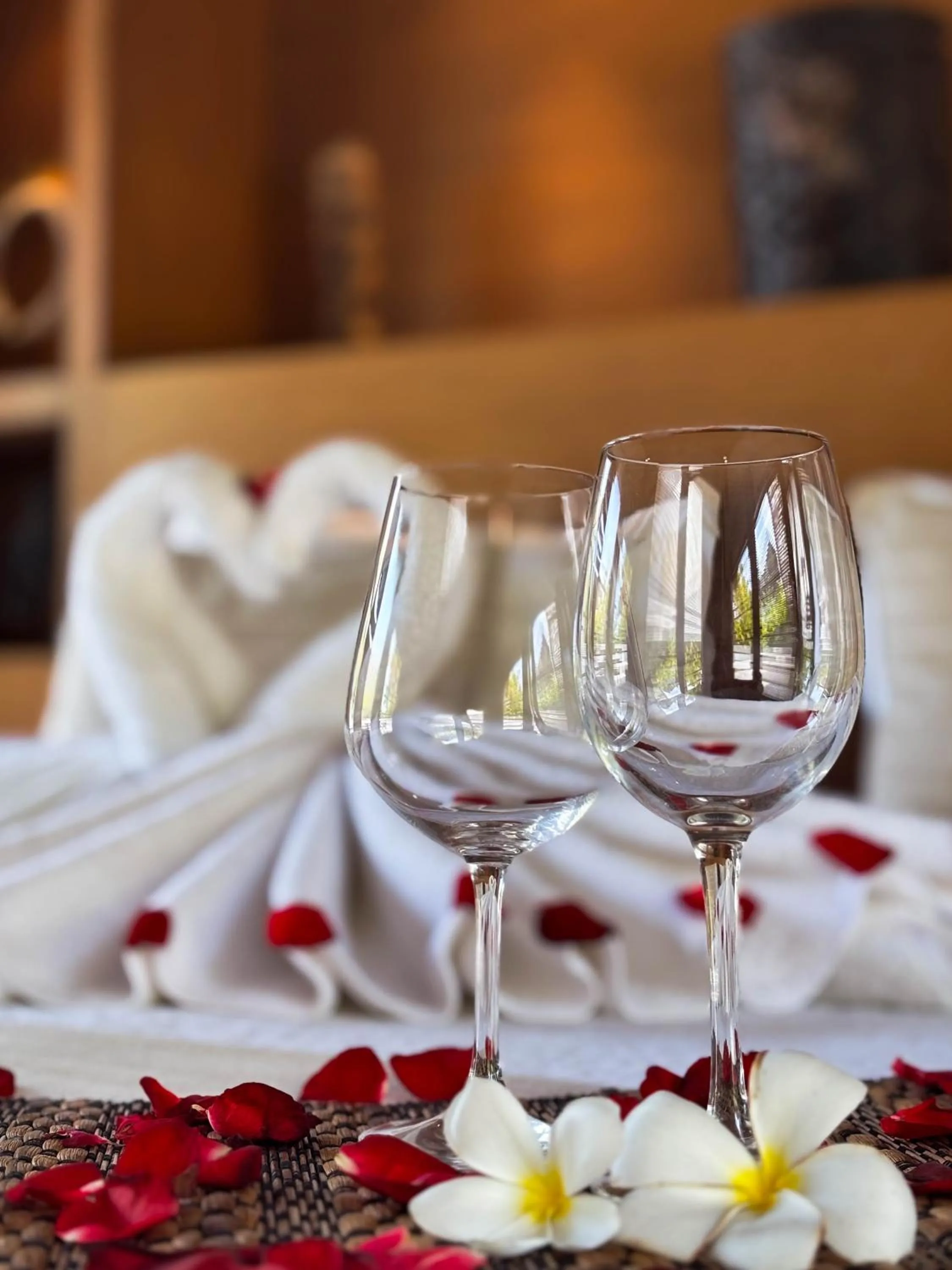 Bed in Nyaman Villas Seminyak