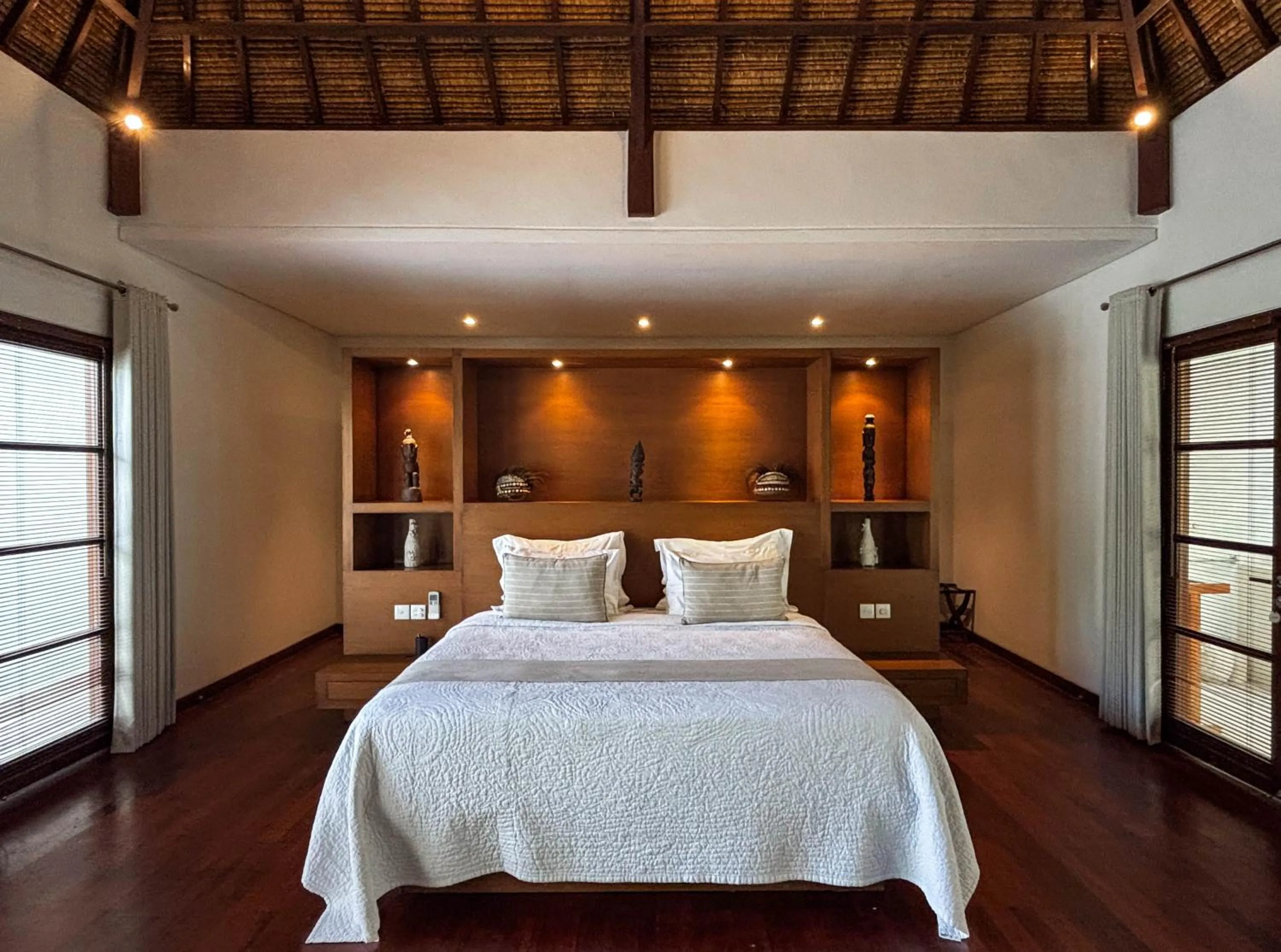 Bed in Nyaman Villas Seminyak