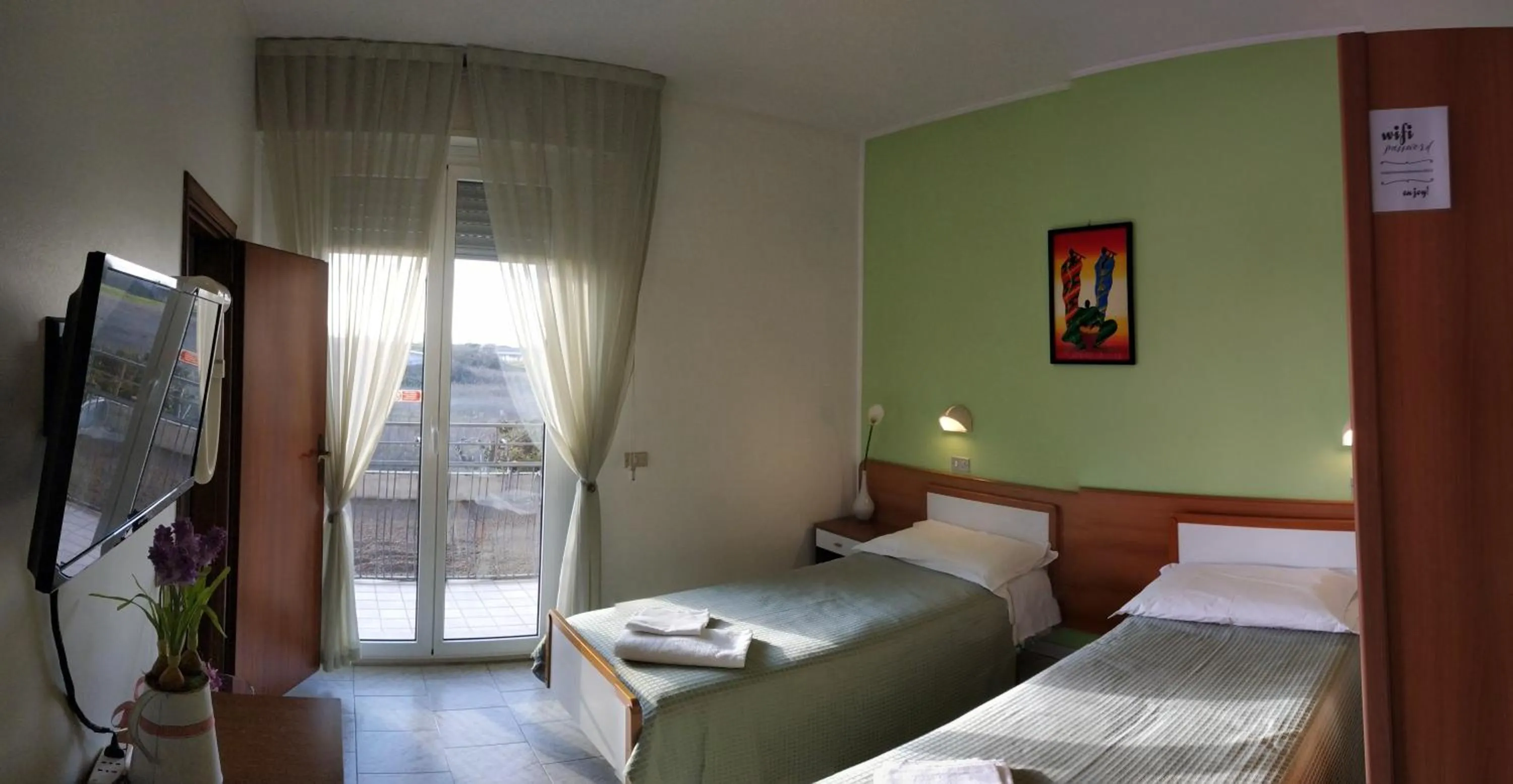 Bed in Hotel Ristorante Da Marco