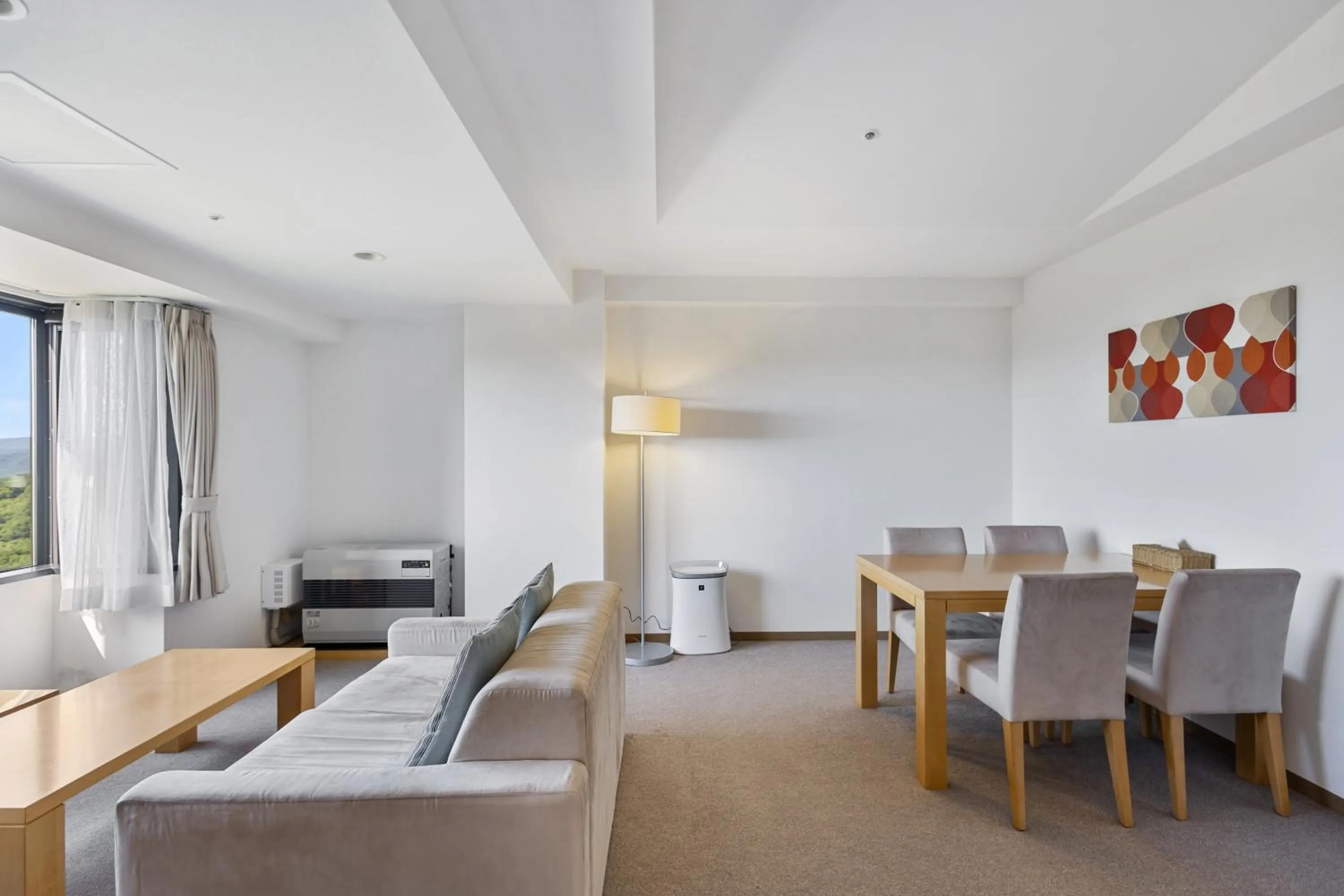 Living room in One Niseko Resort Towers