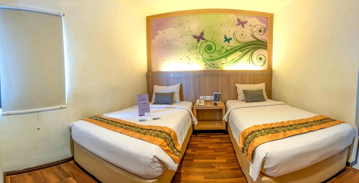 Bed in Transera Hotel Pontianak