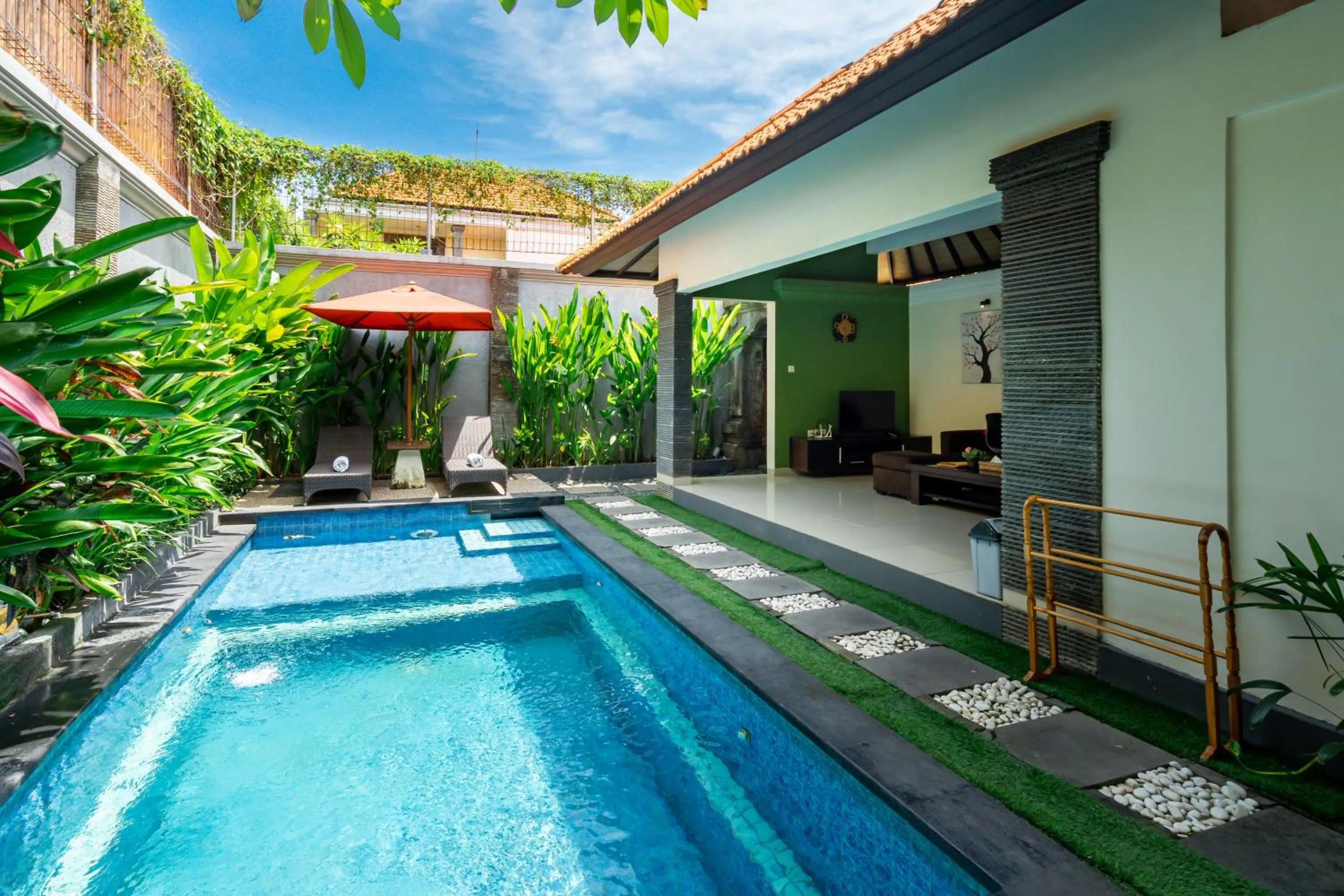 View (from property/room) in De' Bharata Bali Villas