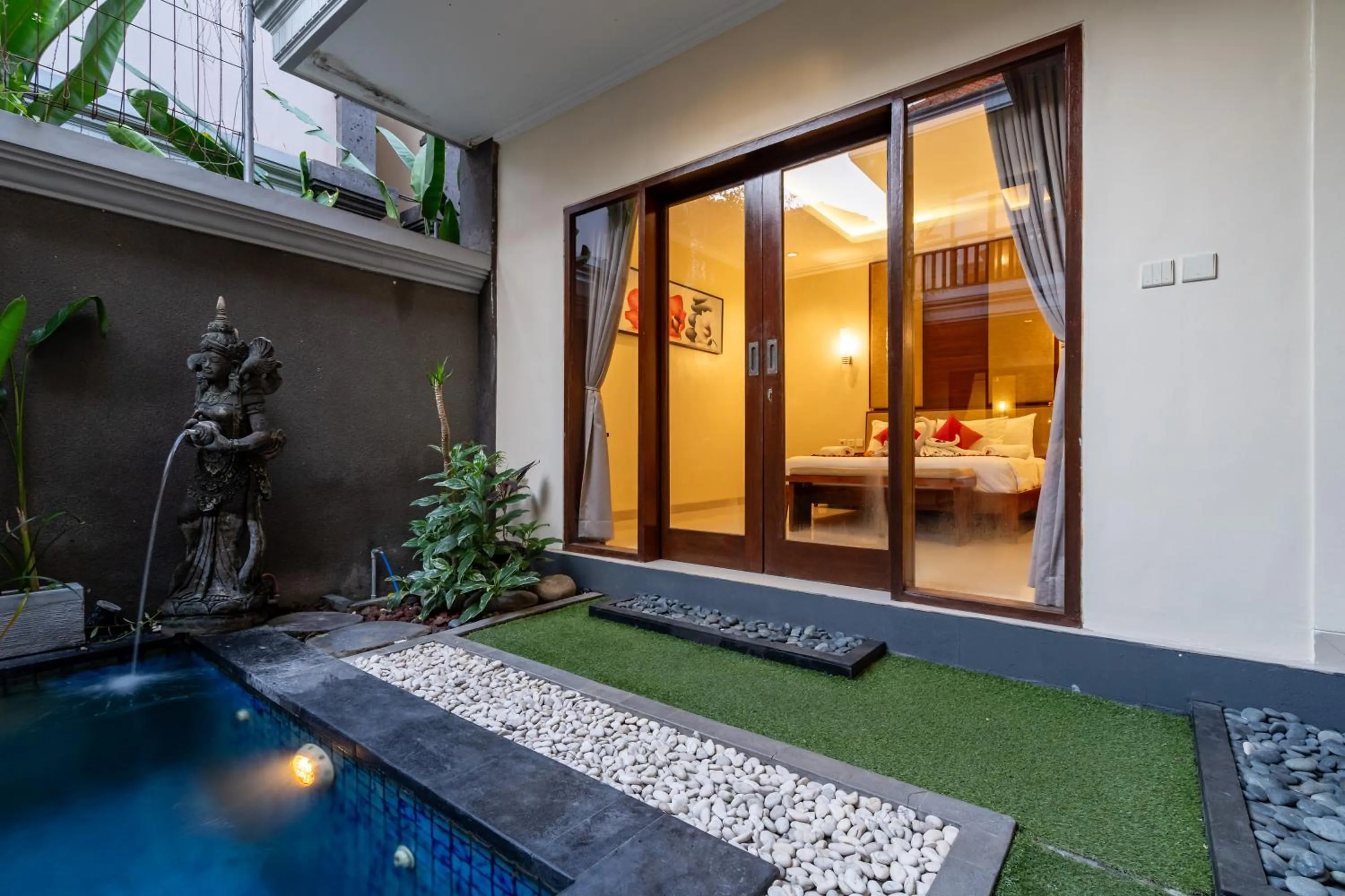 Pool view in De' Bharata Bali Villas