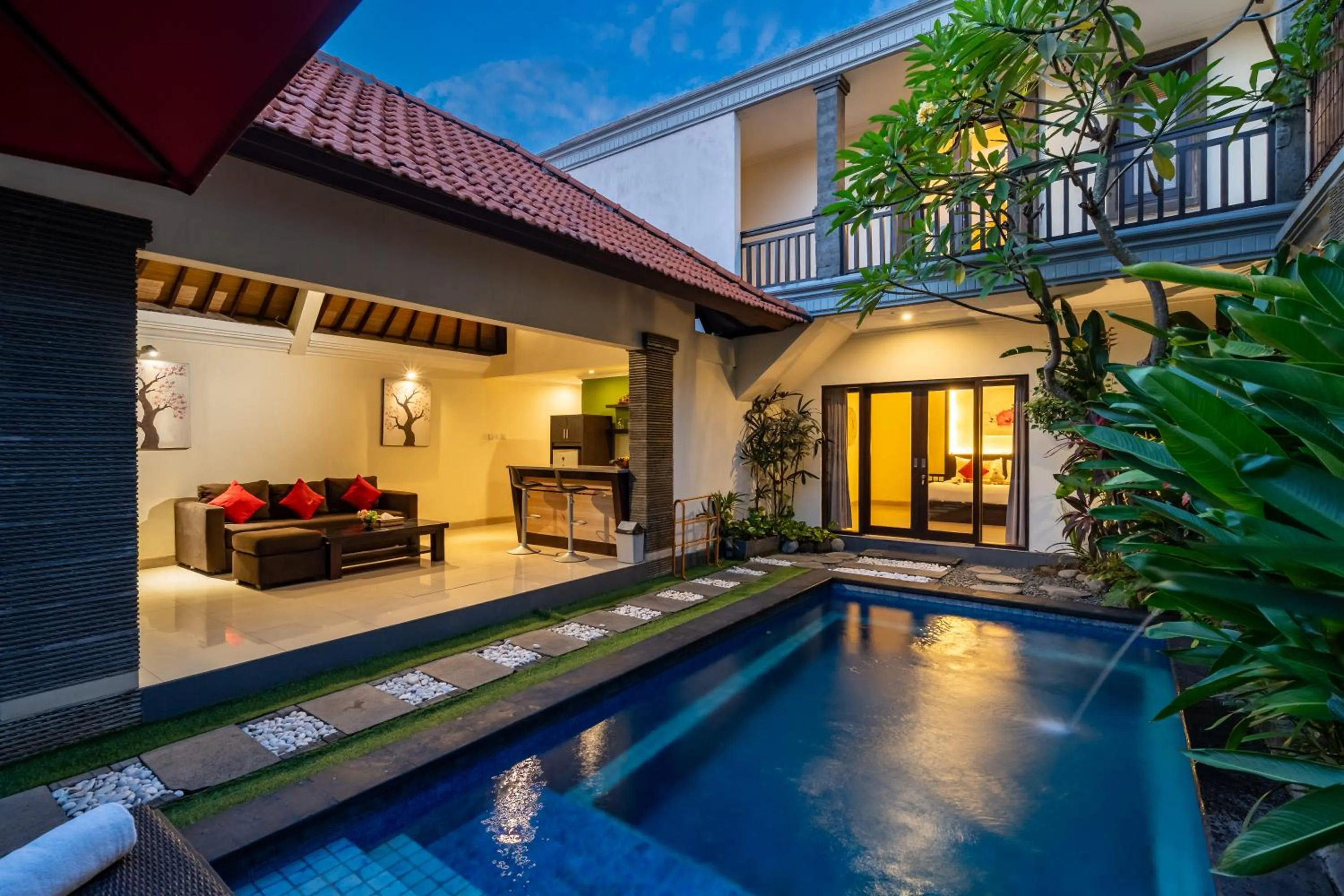 Pool view in De' Bharata Bali Villas