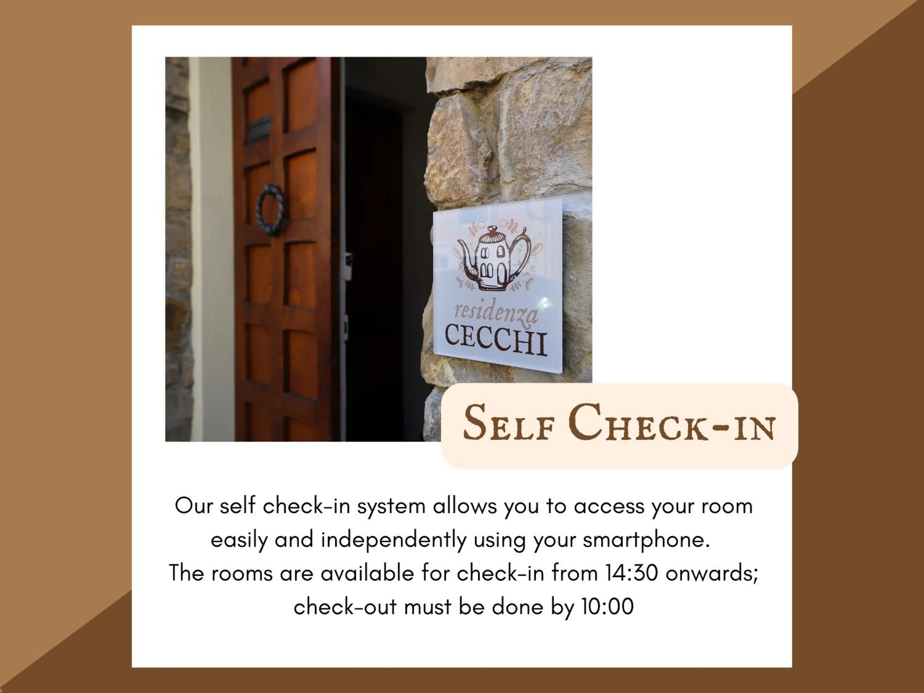 Lobby or reception in Residenza Cecchi B&B