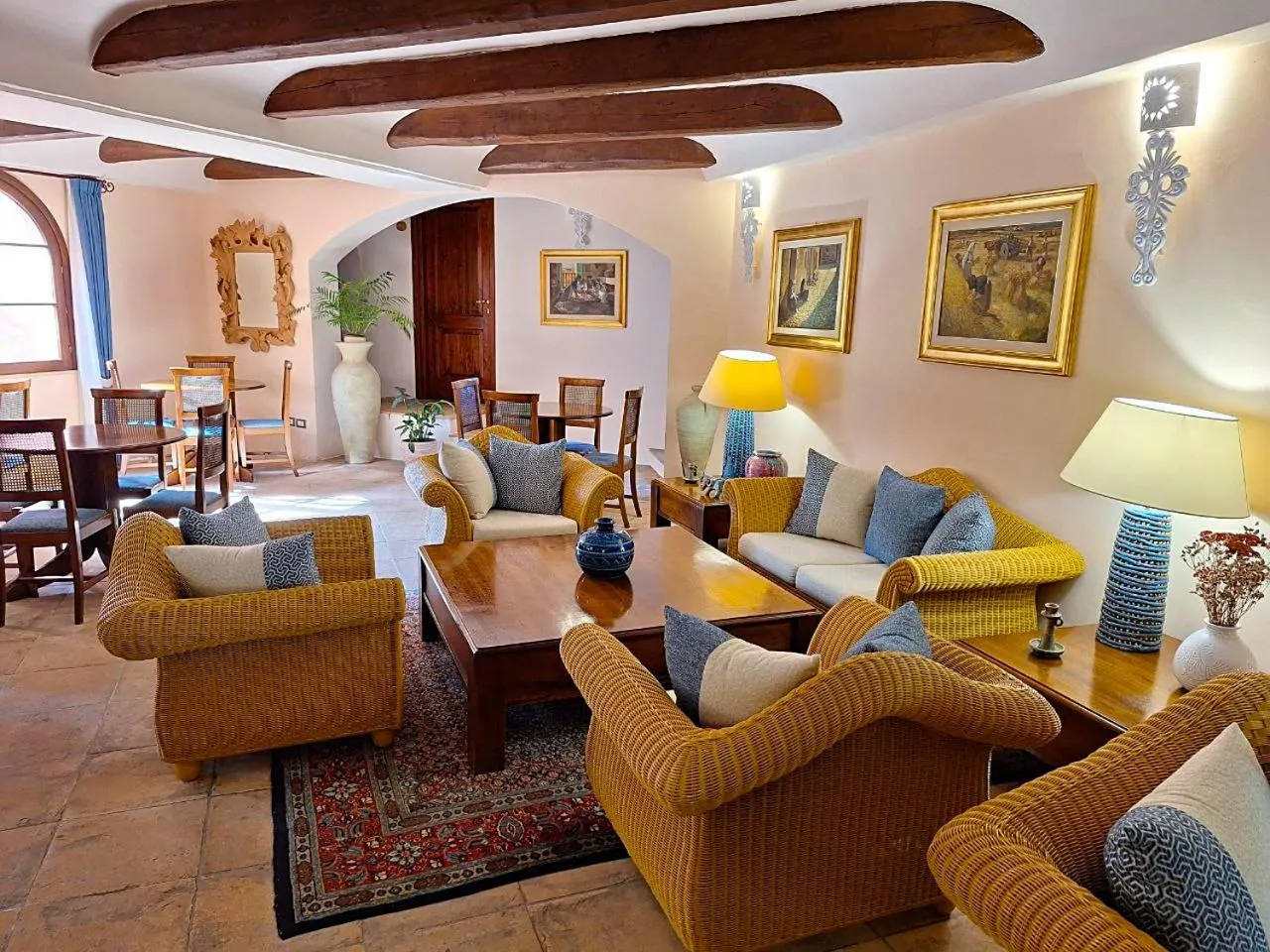 Living room in Hotel Il Vecchio Mulino