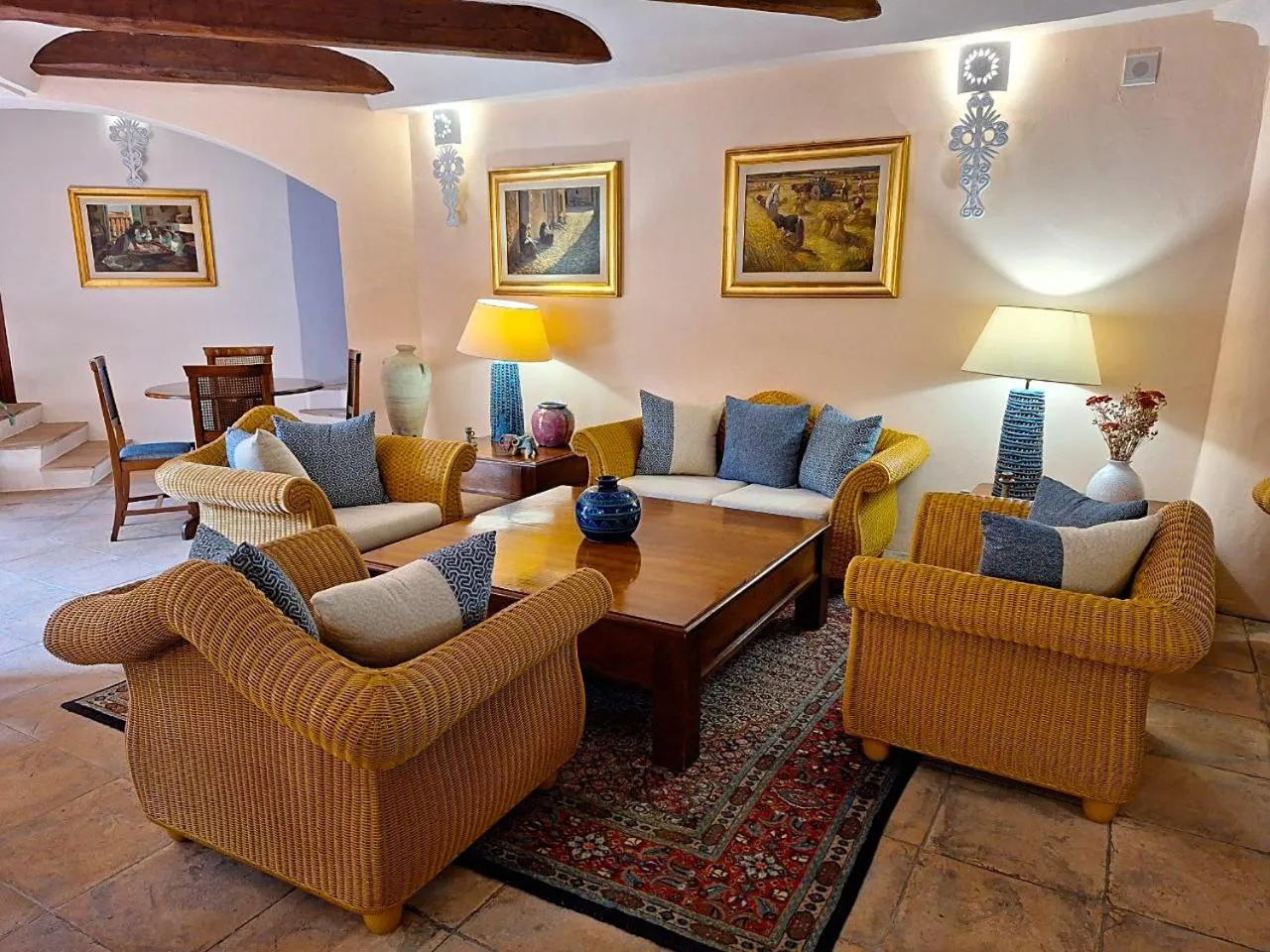 Living room in Hotel Il Vecchio Mulino